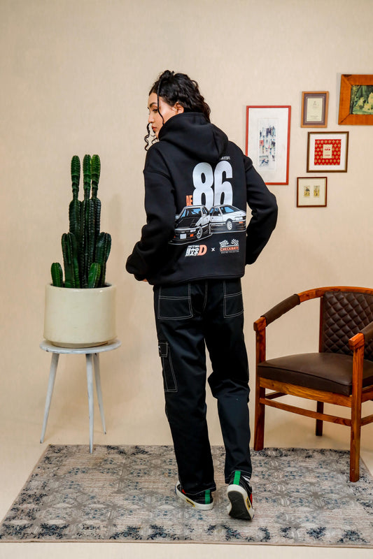 Shop INITIAL D OVERSIZED HOODIE Online in Pakistan