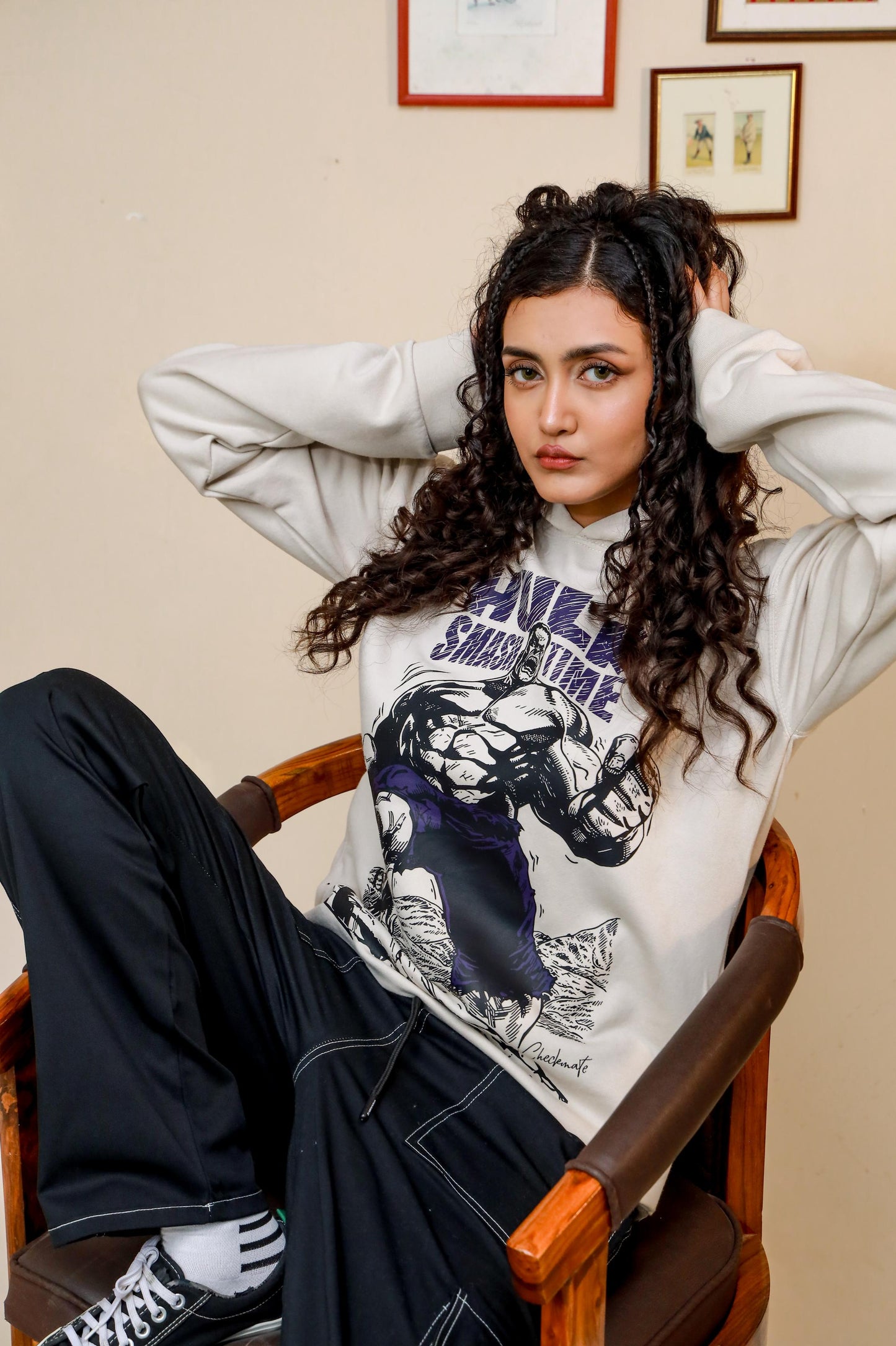 Shop HULK SMASH OVERSIZED HOODIE Online in Pakistan