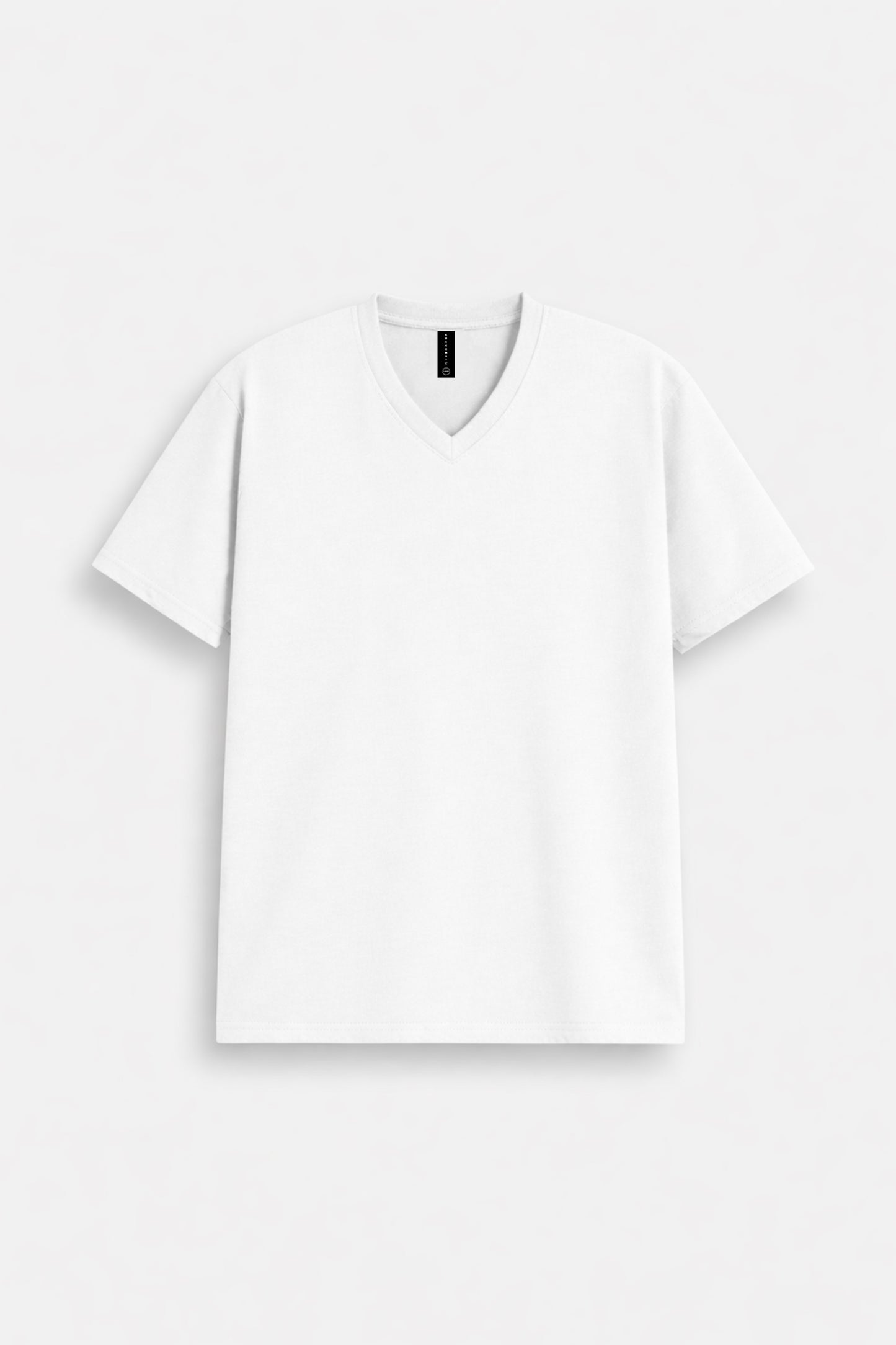 White V-Neck T-Shirt