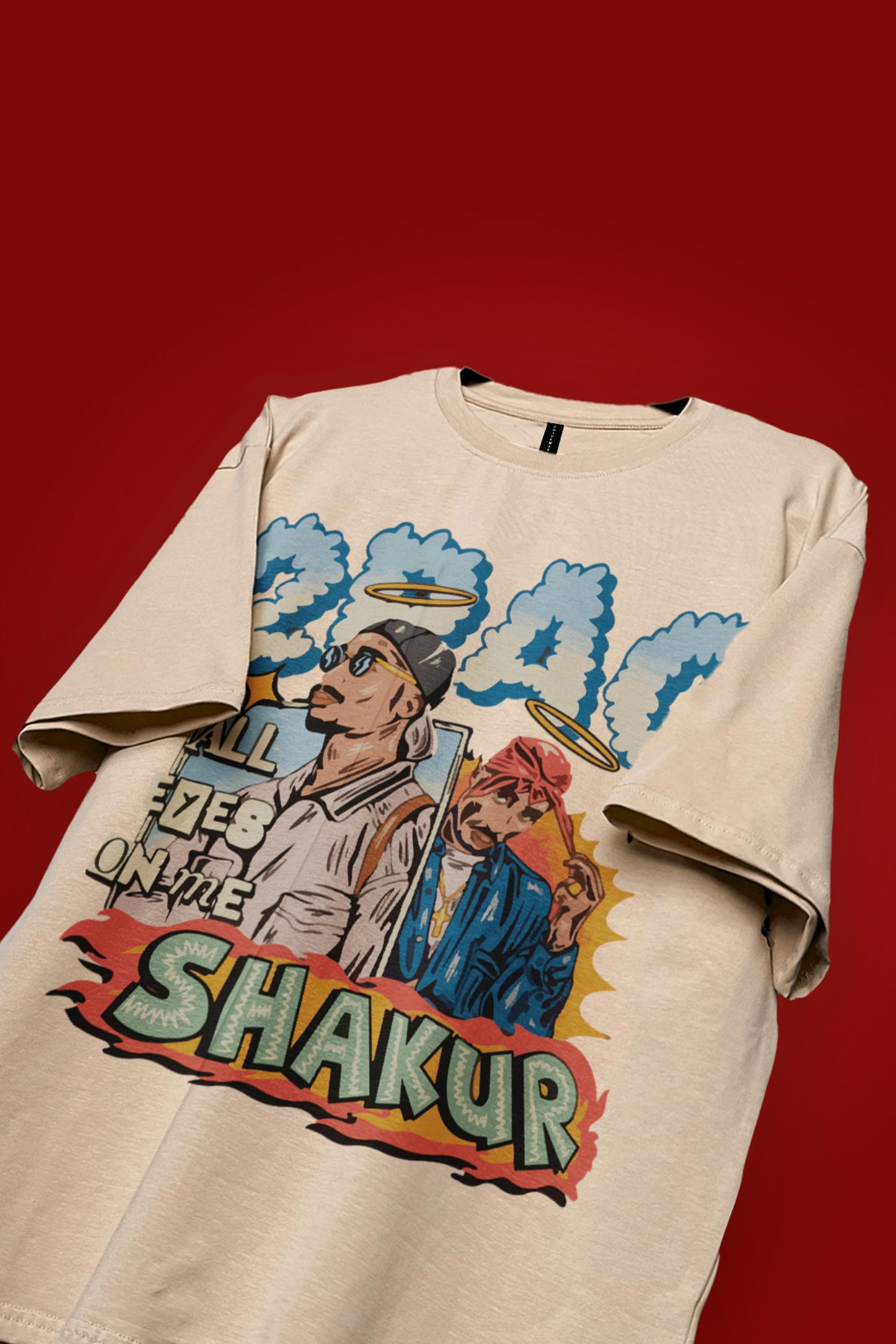 Shop 2PAC: ALL EYES ON ME OVERSIZED T-SHIRT Online in Pakistan
