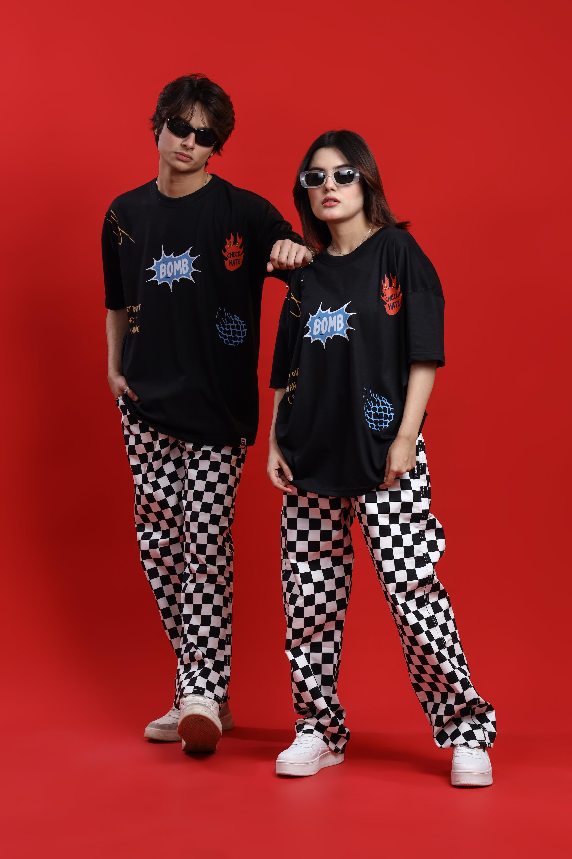 BOMB OVERSIZED T-SHIRT - Shop Now - Checkmate Atelier