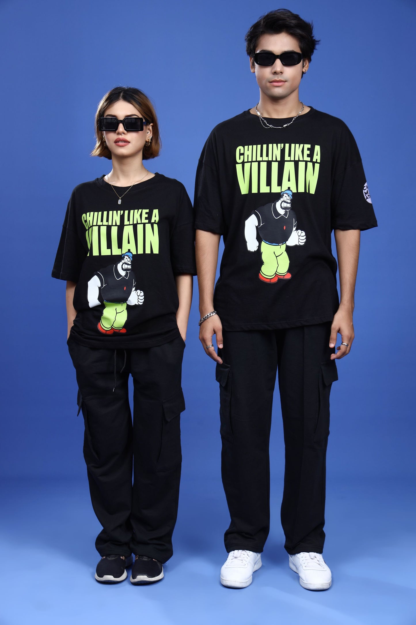 VILLAIN OVERSIZED T-SHIRT - Checkmate Atelier