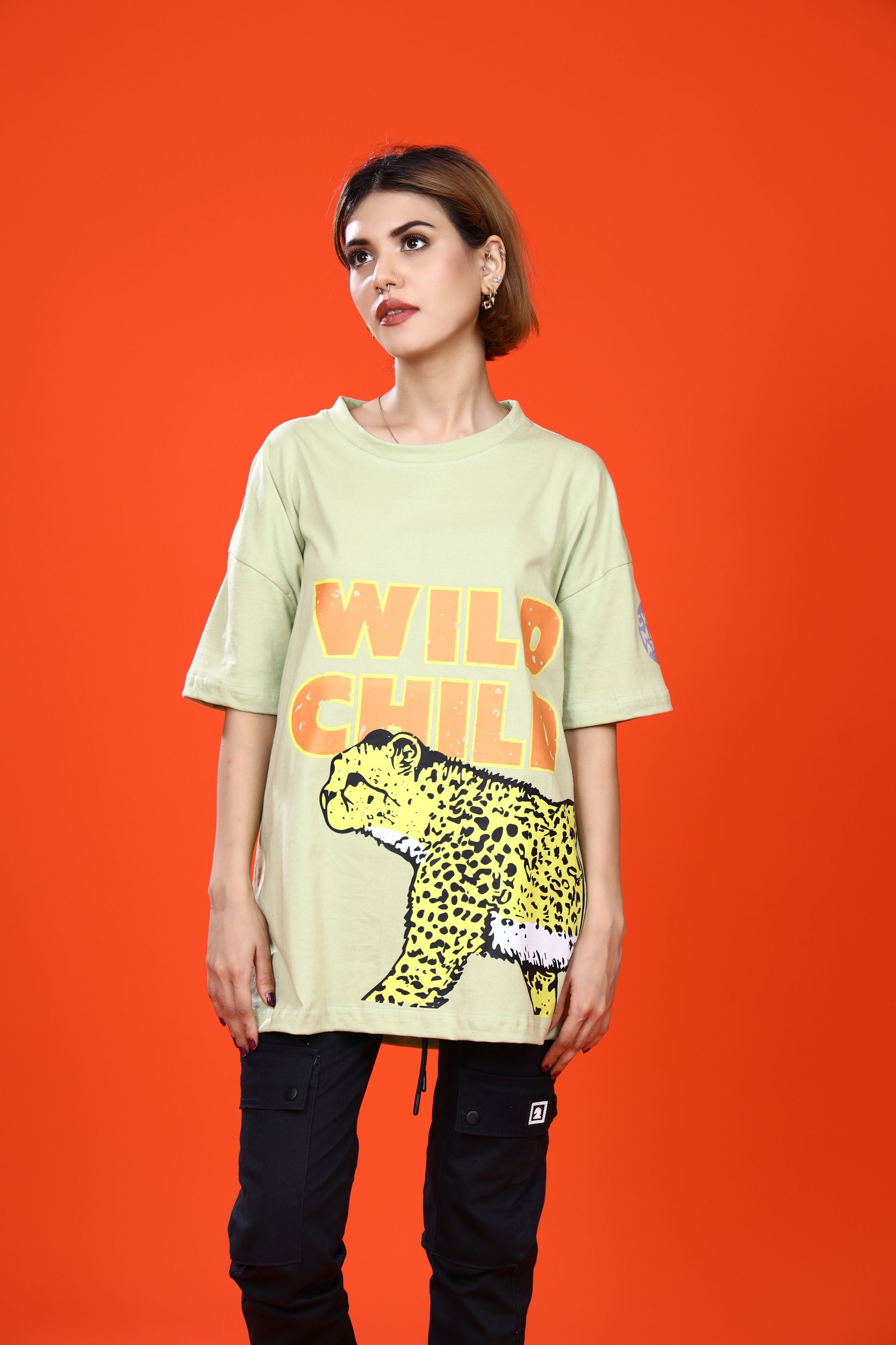 WILD CHILD OVERSIZED T-SHIRT - Shop Now - Checkmate Atelier