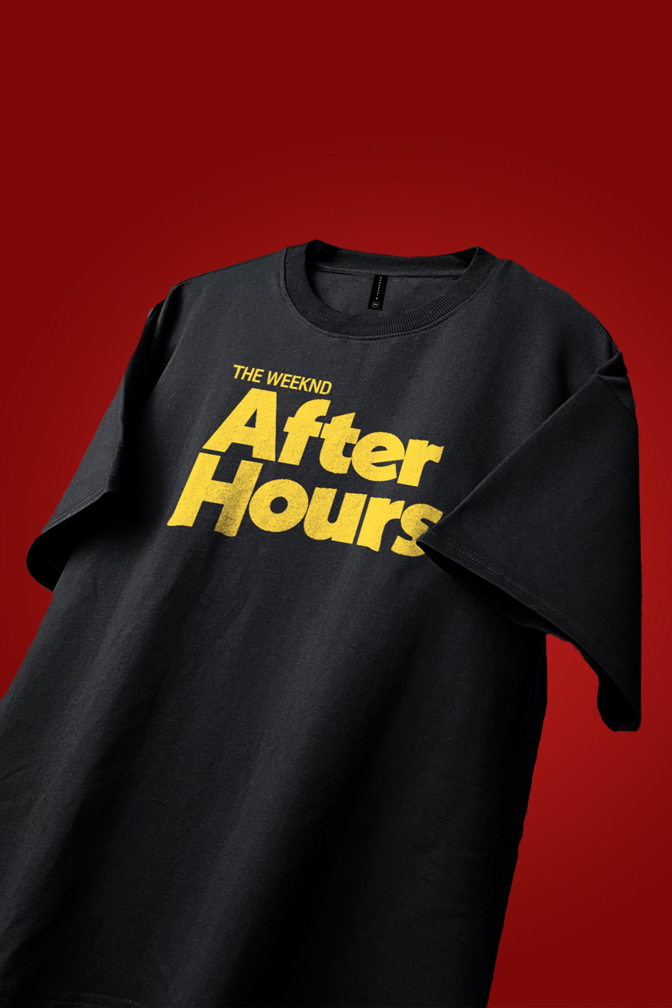 AFTER HOURS OVERSIZED T-SHIRT - Shop Now - Checkmate Atelier