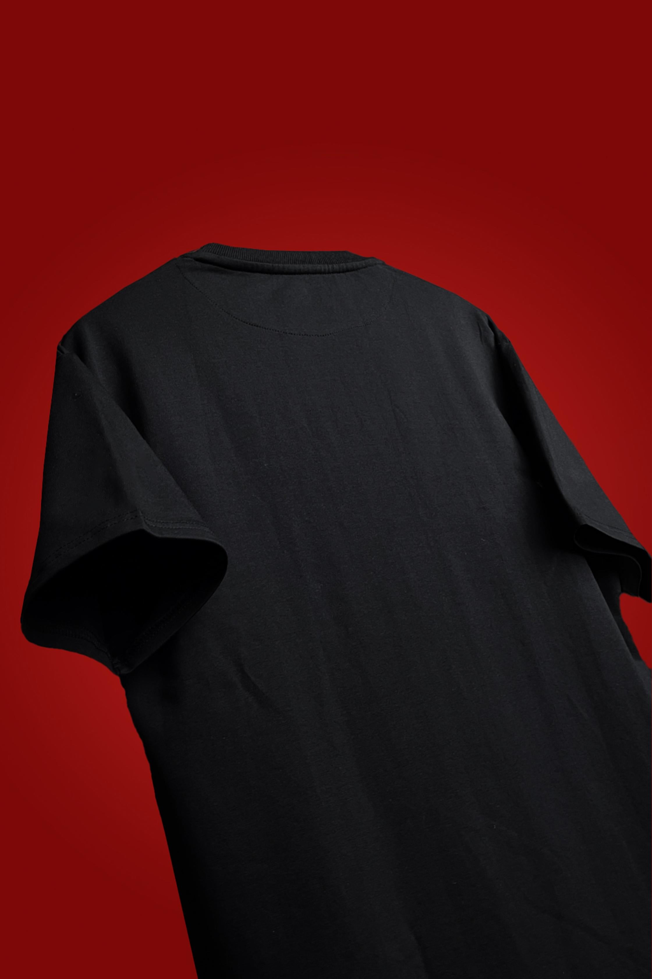 BLACK OVERSIZED T-SHIRT - Shop Now - Checkmate Atelier