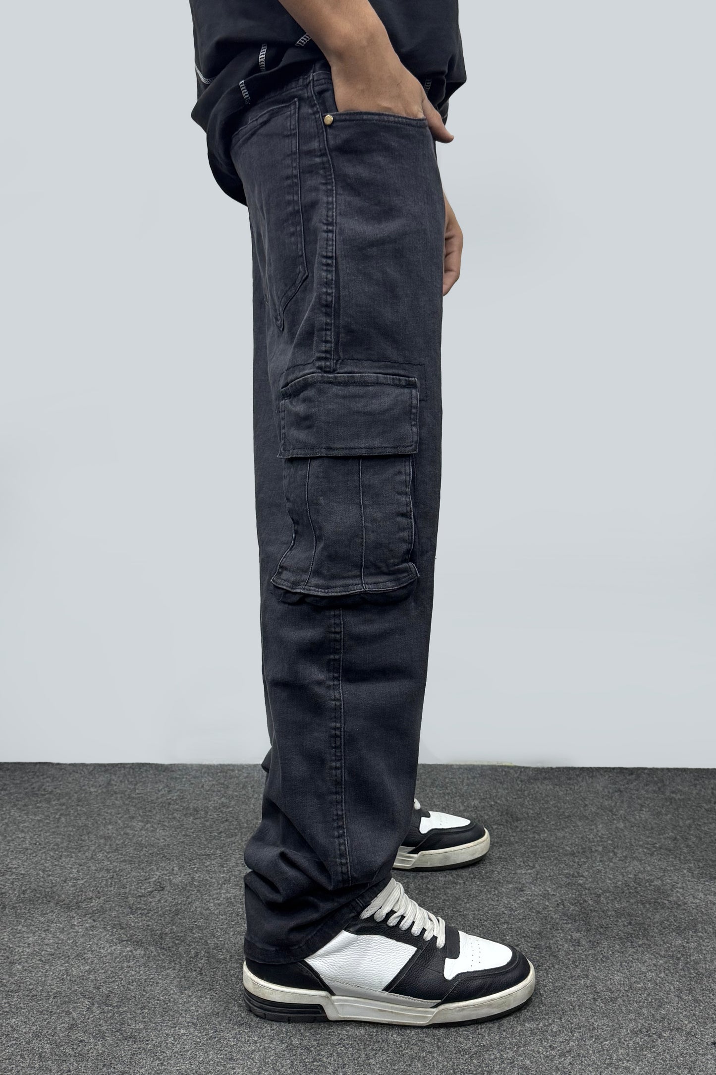 Shop OLD MONEY GRAY BAGGY FIT DENIM Online in Pakistan