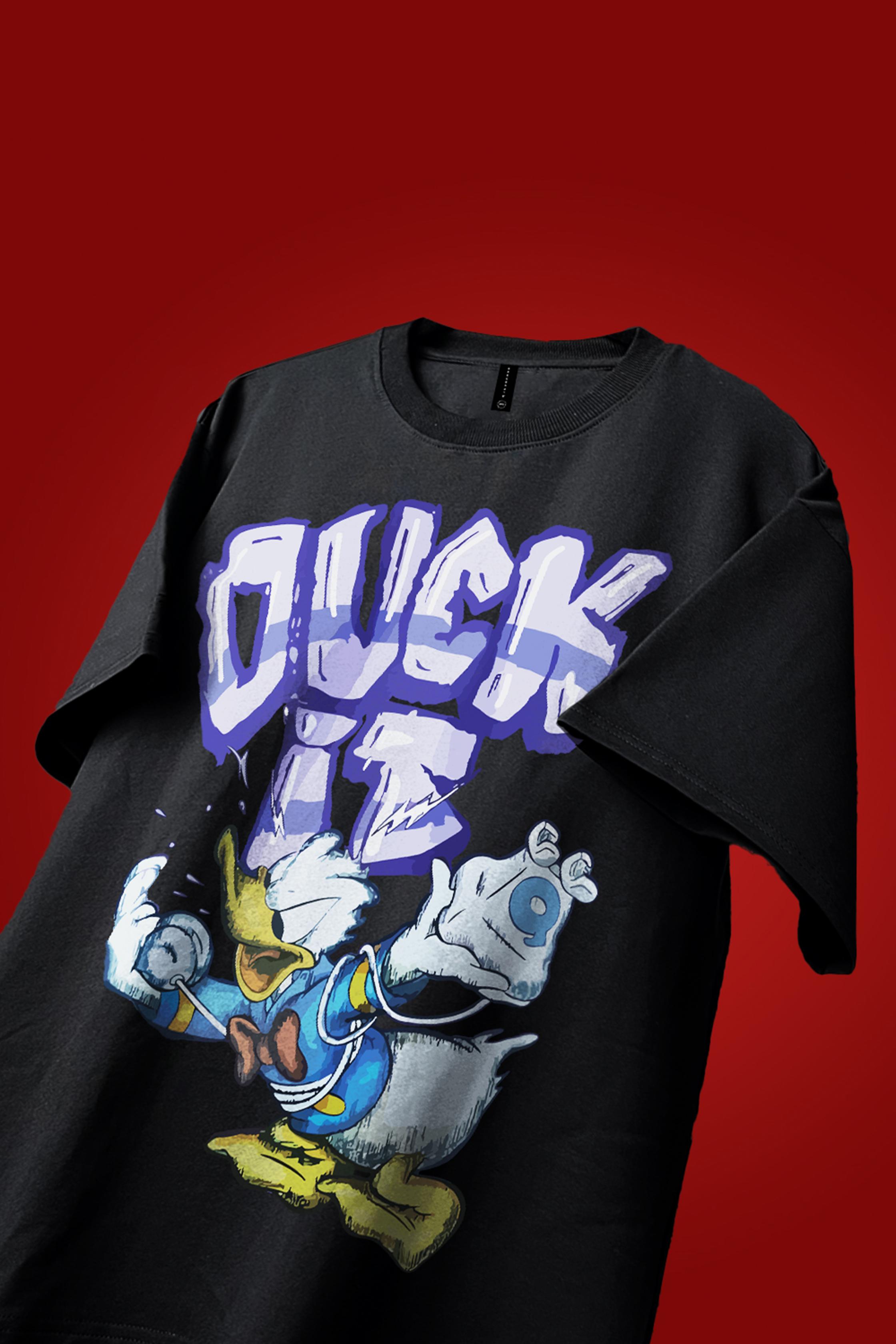 DUCK IT OVERSIZED T-SHIRT - Shop Now - Checkmate Atelier