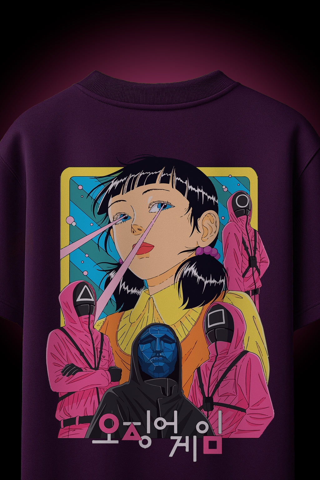 LASER DOLL PROTOCOL OVERSIZED T-SHIRT 2.0