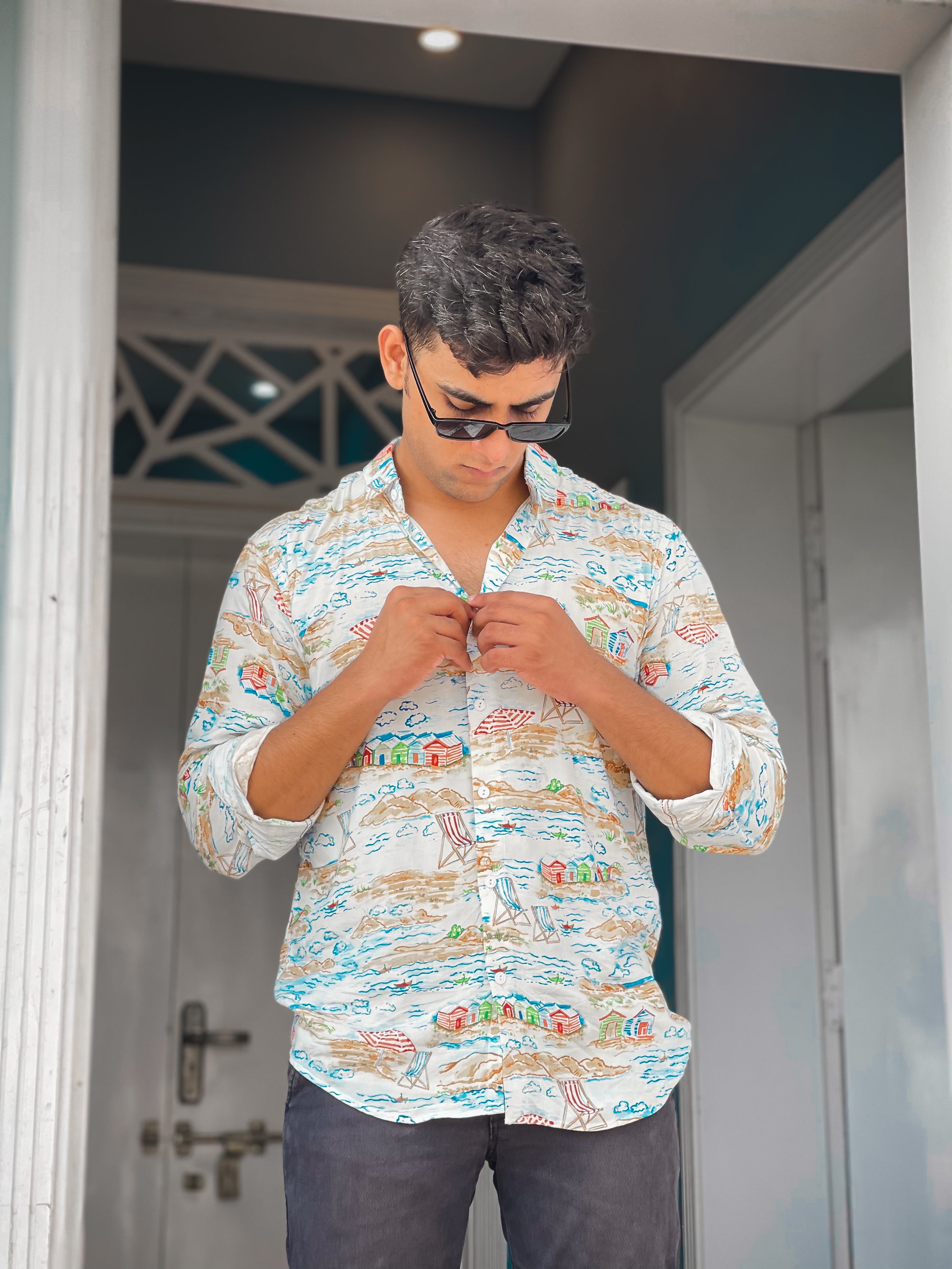 Sea Casual Shirt - Shop Now - Checkmate Atelier