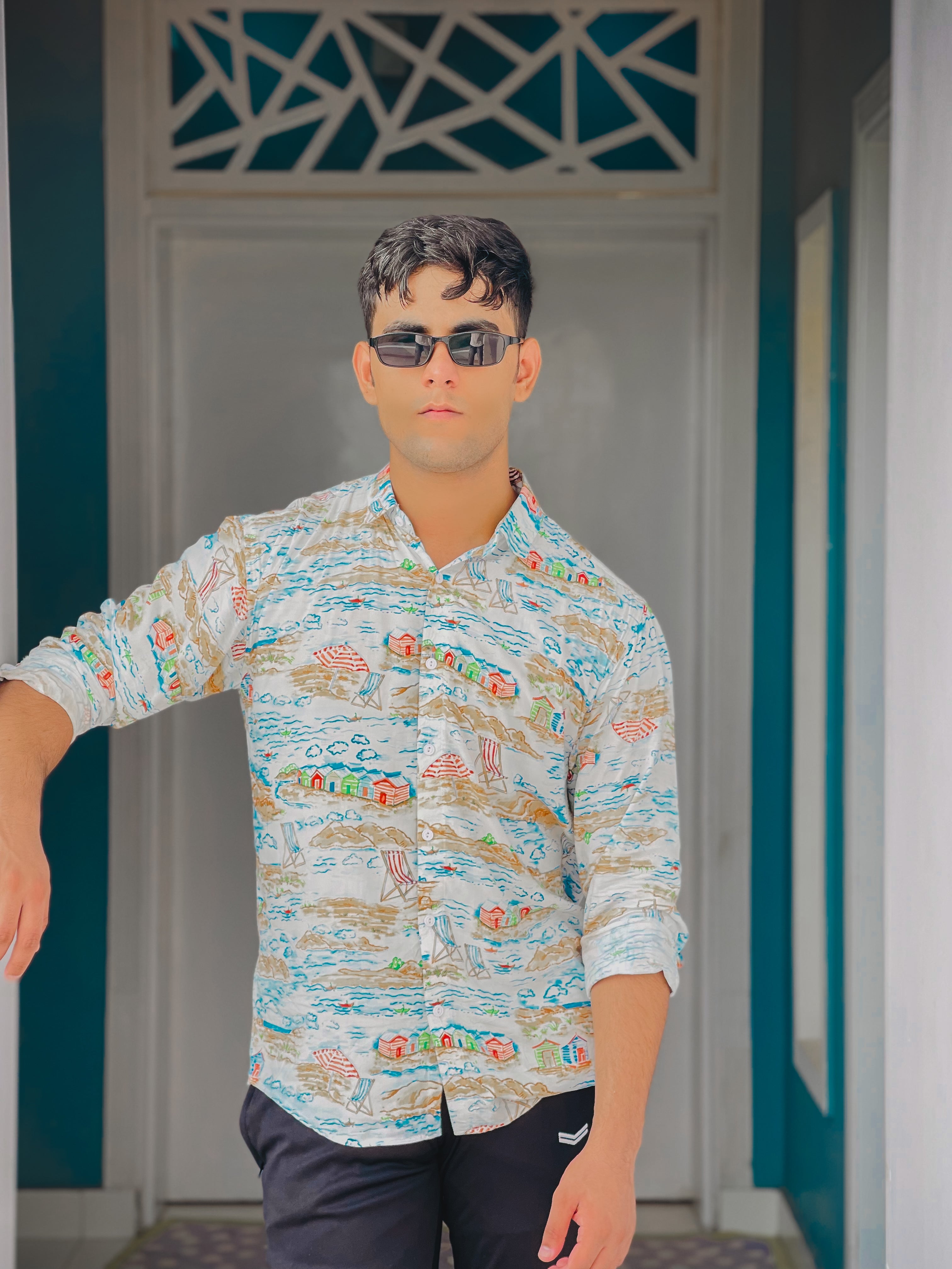 Sea Casual Shirt - Shop Now - Checkmate Atelier