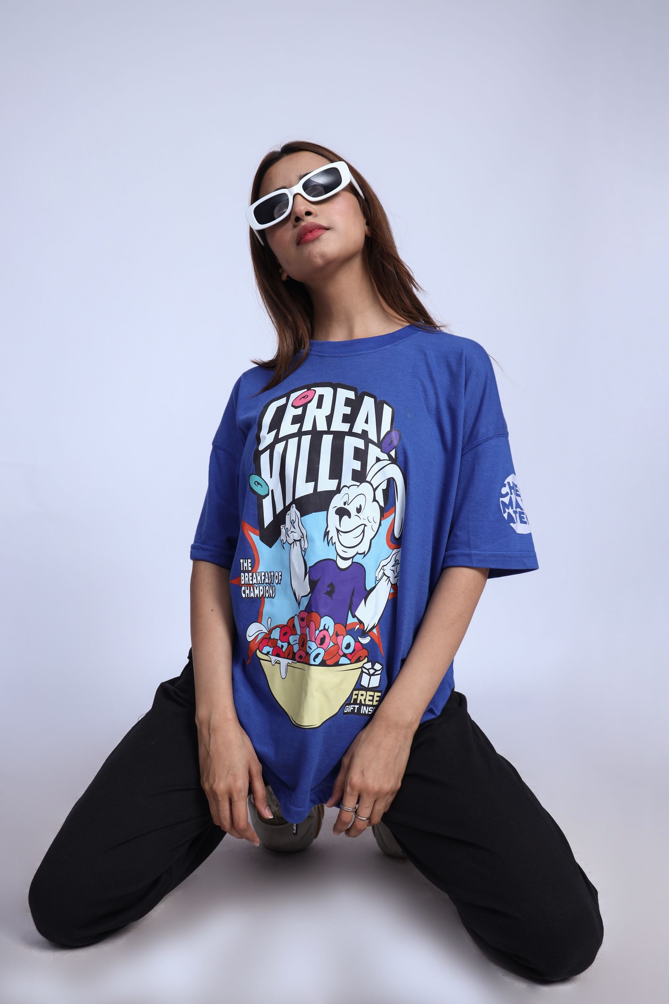 CEREAL KILLER OVERSIZED T-SHIRT - Shop Now - Checkmate Atelier