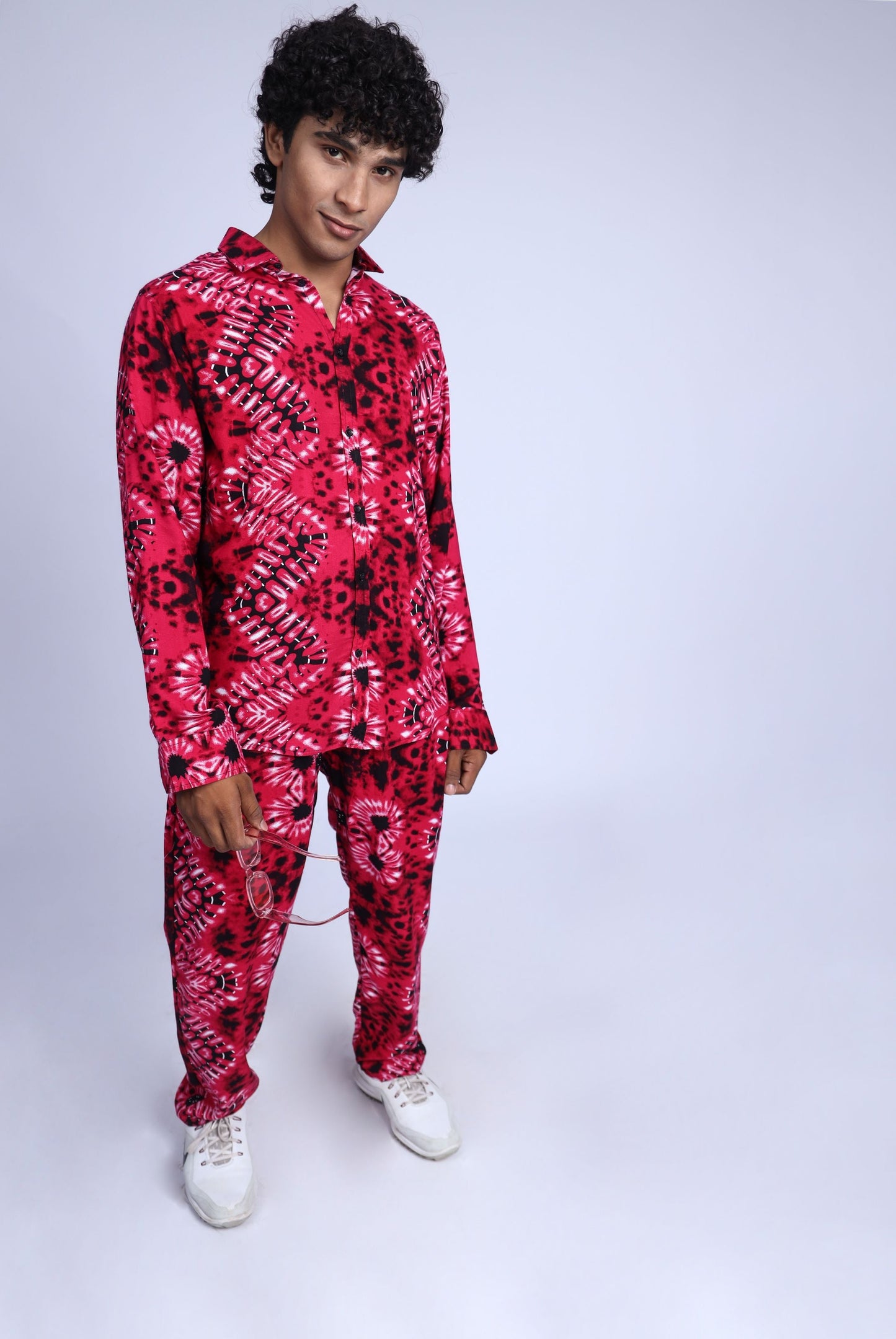 Shop RED CLOUDY PAJAMA Online in Pakistan