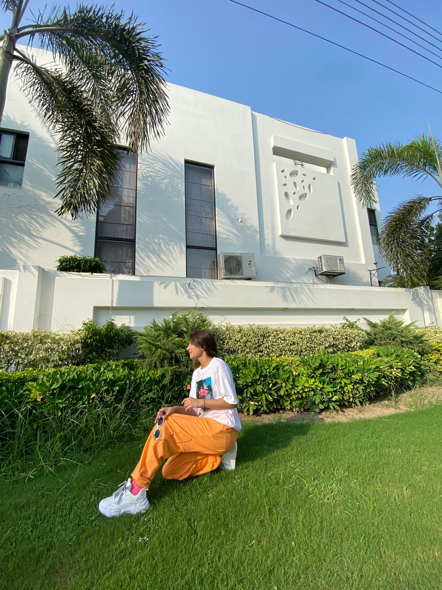 Shop Monarch Orange Jogger Pant - W Online in Pakistan