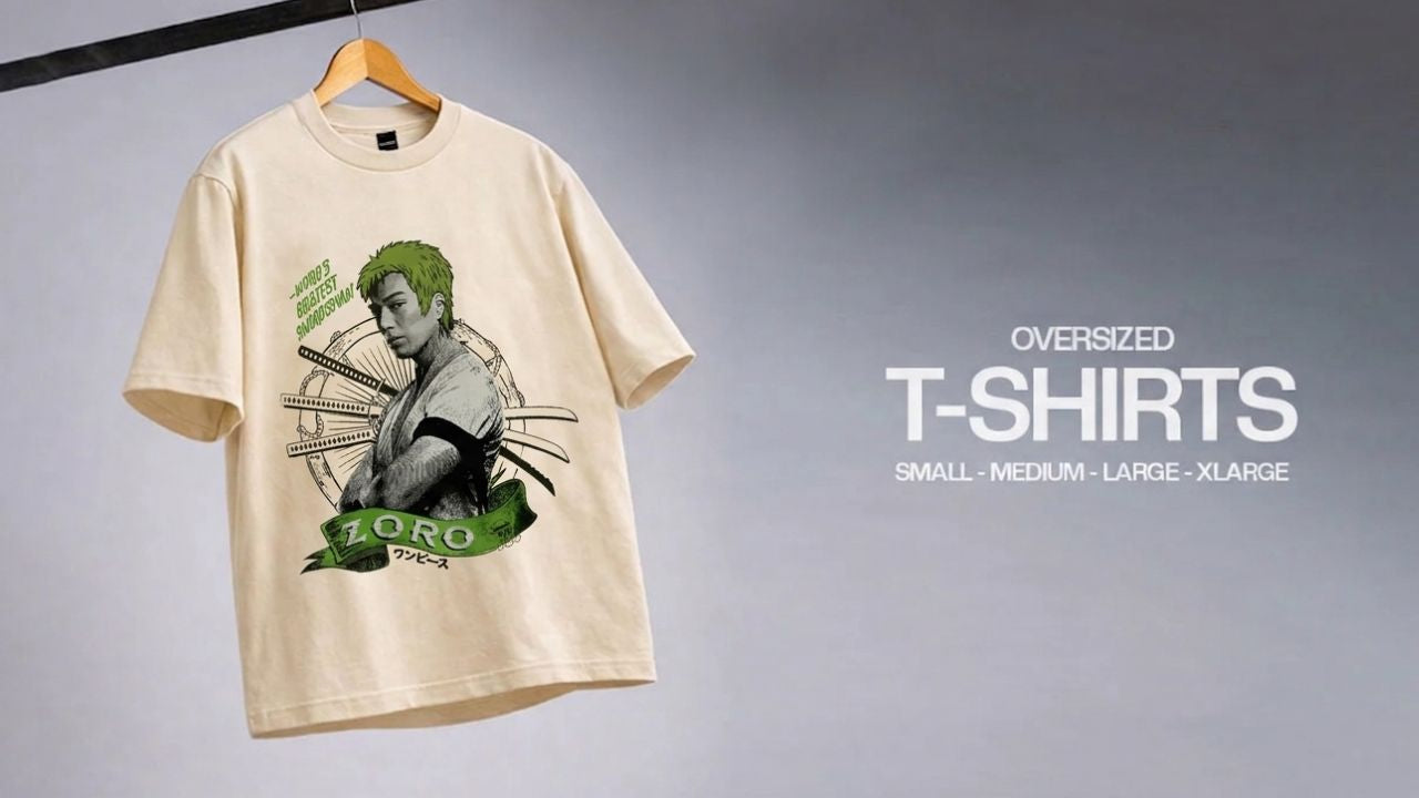 Wear the Legacy: One Piece Inspired Oversized T Shirts for True Anime Fans