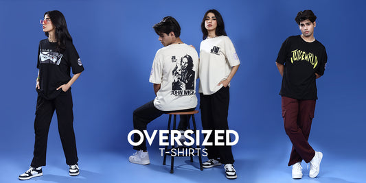 Break down fashion barriers with Checkmate's super stylish oversized t-shirts