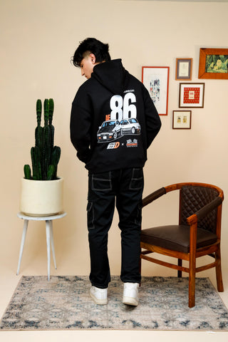 INITIAL D OVERSIZED HOODIE - Shop Now - Checkmate Atelier