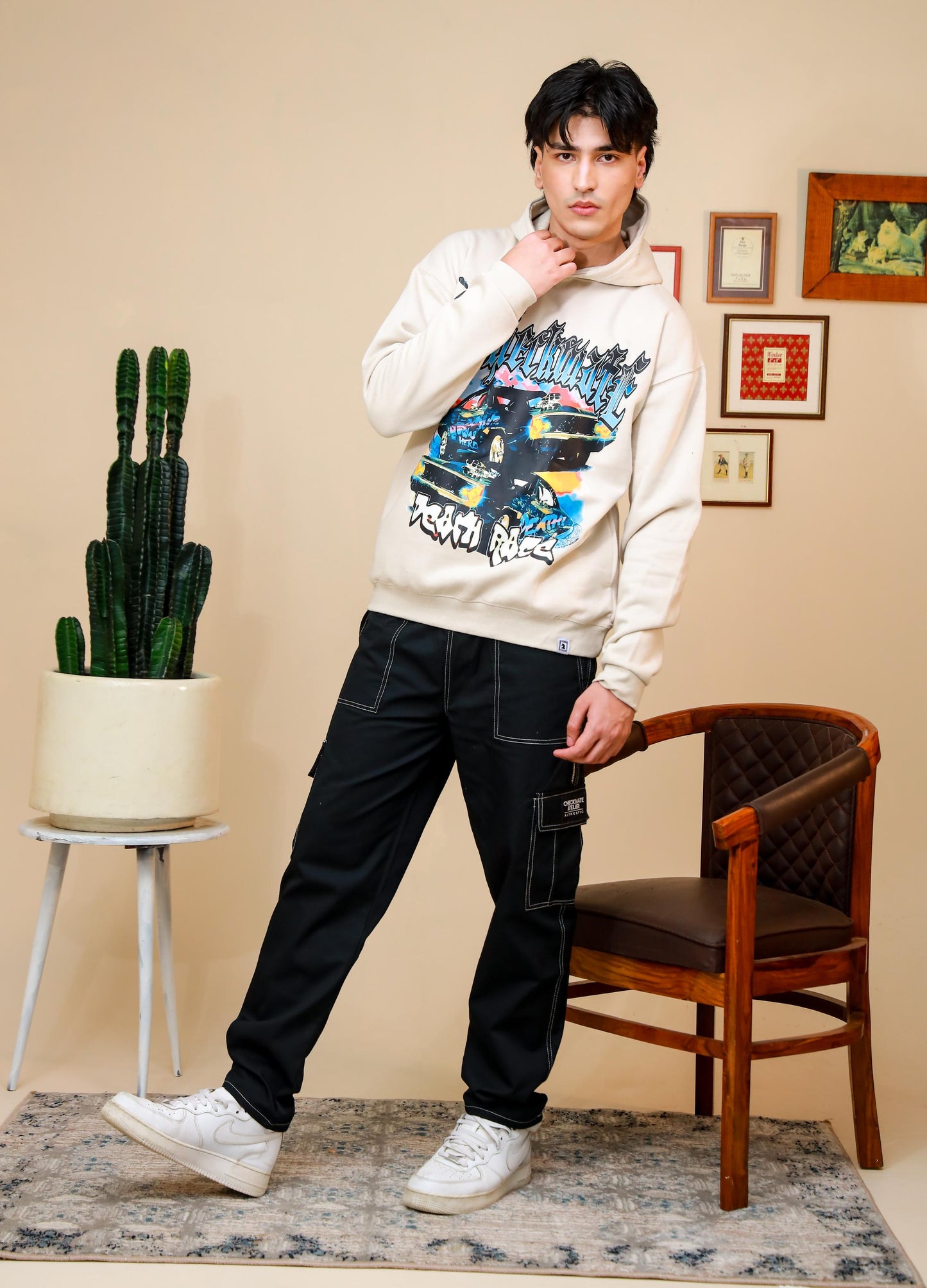 Shop DEATH RACE OVERSIZED HOODIE Online in Pakistan