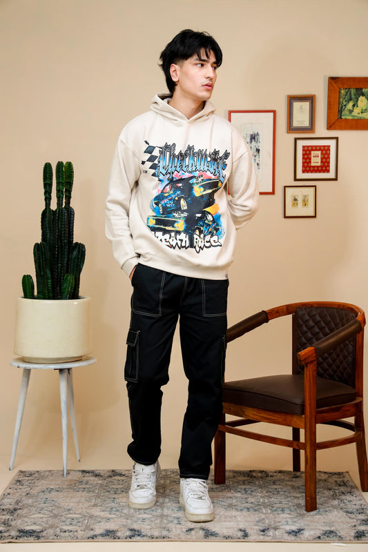 Shop DEATH RACE OVERSIZED HOODIE Online in Pakistan
