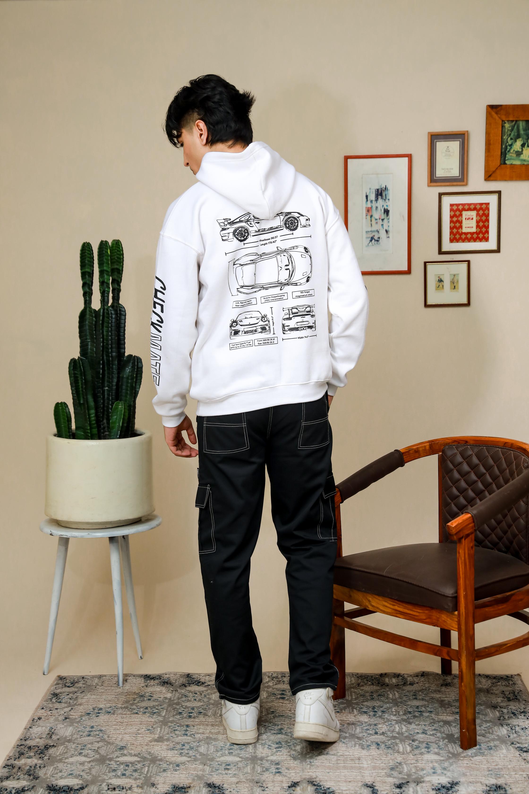 PORSCHE OVERSIZED HOODIE - Shop Now - Checkmate Atelier