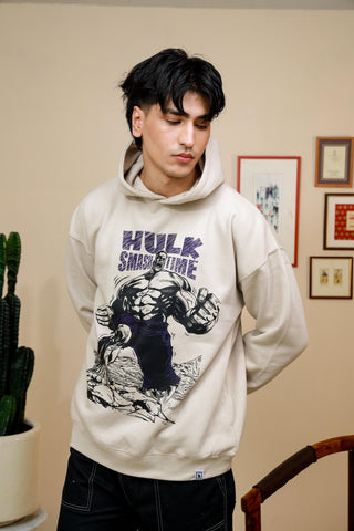 HULK SMASH OVERSIZED HOODIE - Shop Now - Checkmate Atelier