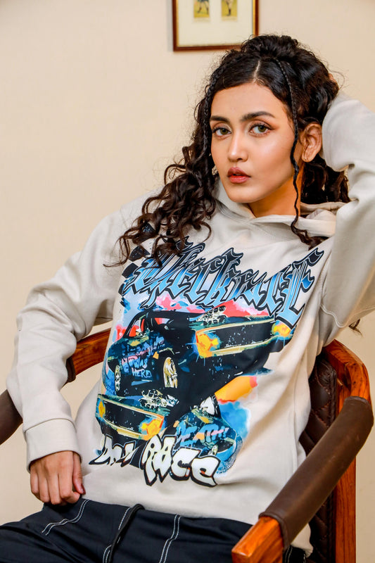 Shop DEATH RACE OVERSIZED HOODIE Online in Pakistan