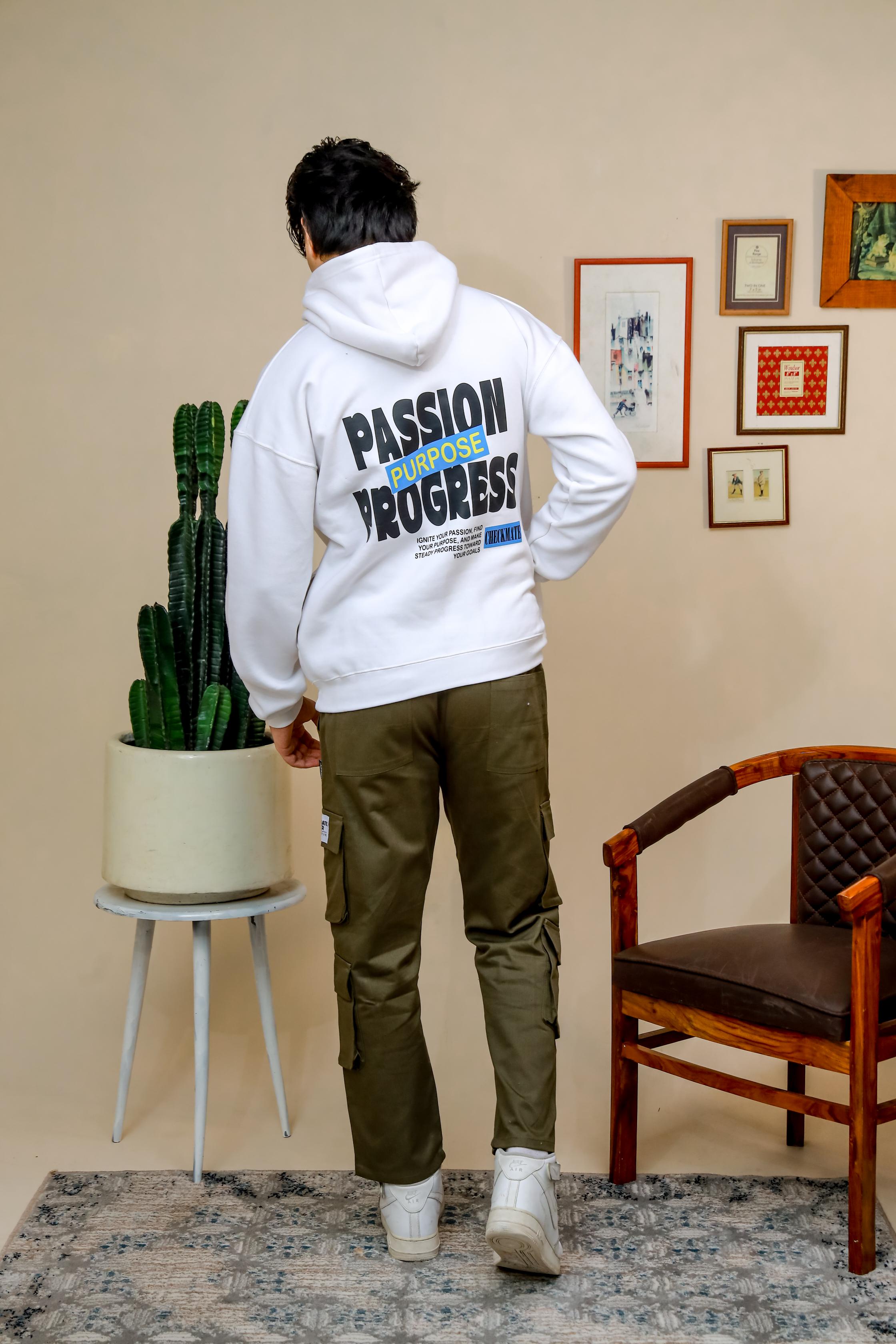 PASSION OVERSIZED HOODIE - Shop Now - Checkmate Atelier