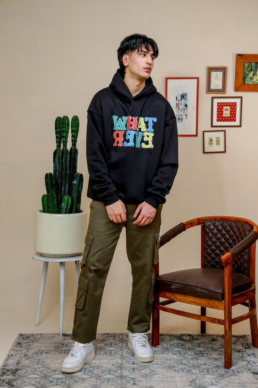 Shop WHAT EVER OVERSIZED HOODIE Online in Pakistan