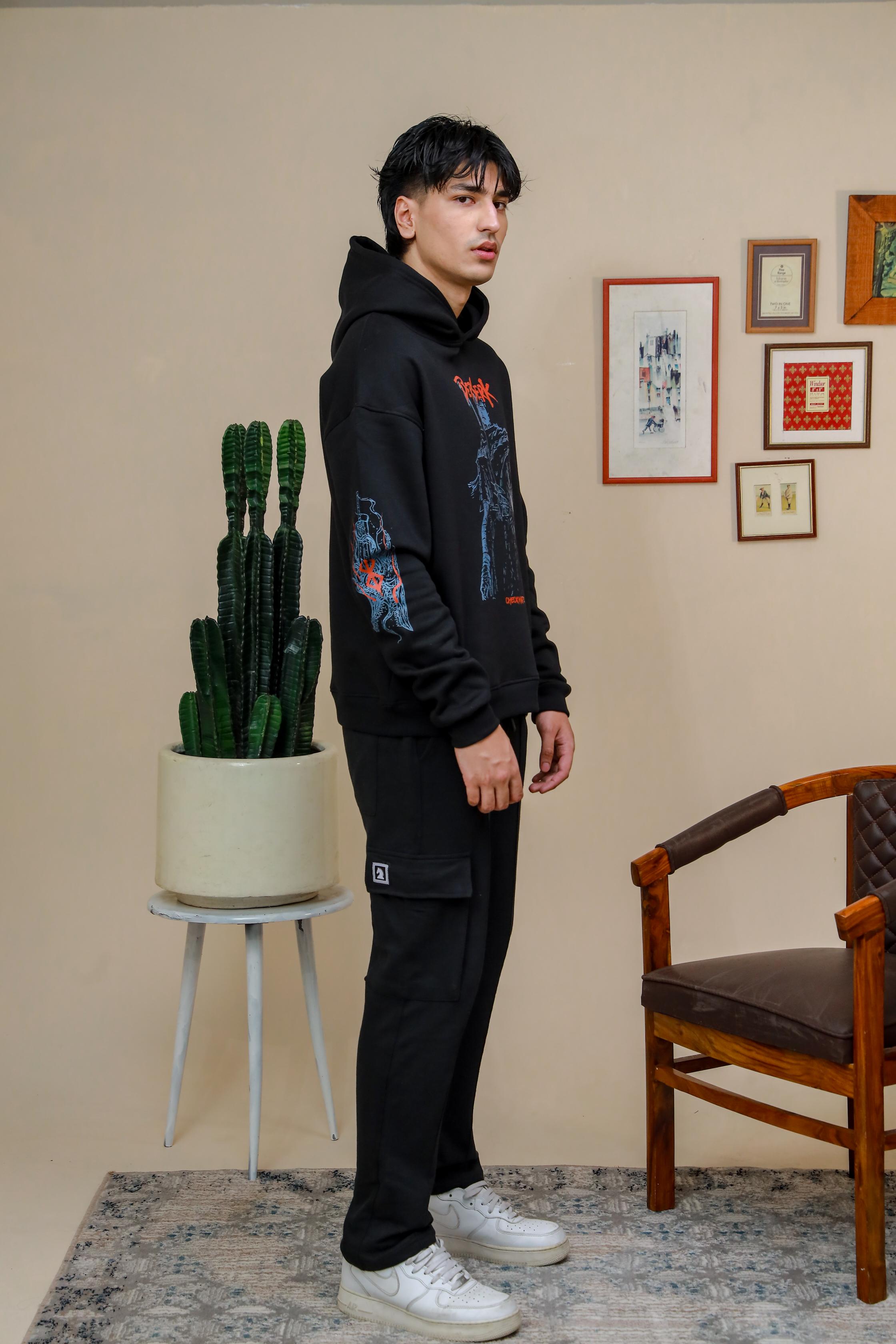 BERSERK OVERSIZED HOODIE - Shop Now - Checkmate Atelier