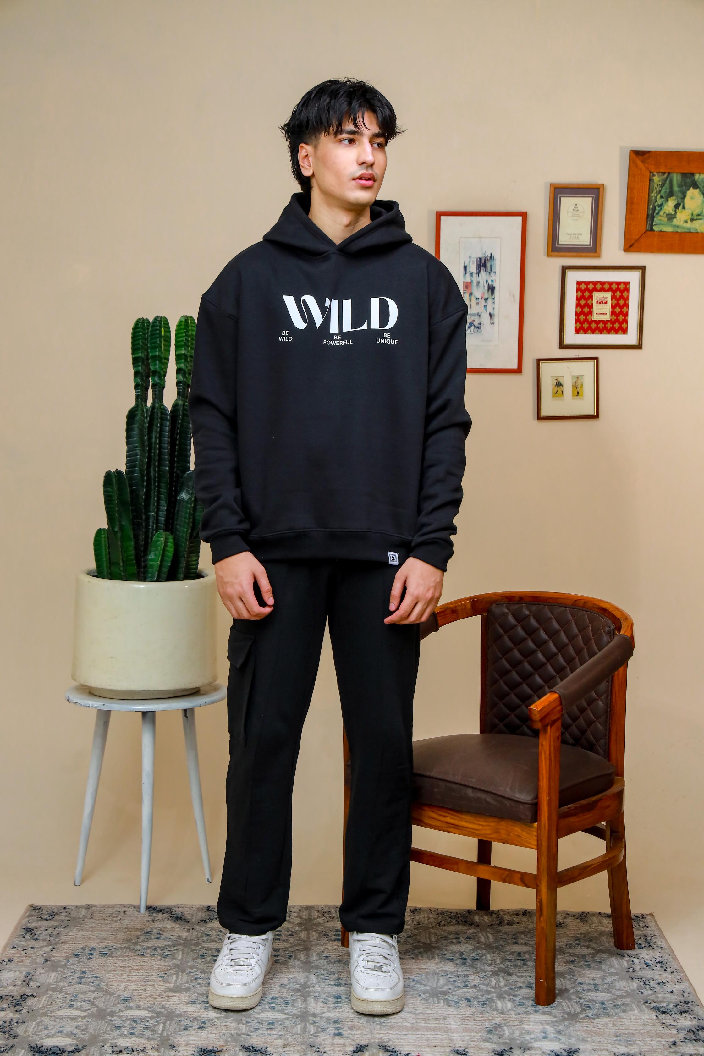 WILD OVERSIZED HOODIE - Shop Now - Checkmate Atelier