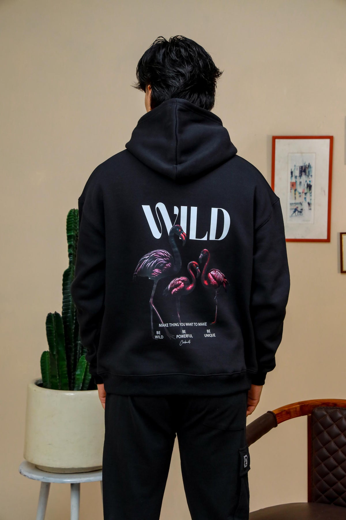 WILD OVERSIZED HOODIE - Shop Now - Checkmate Atelier