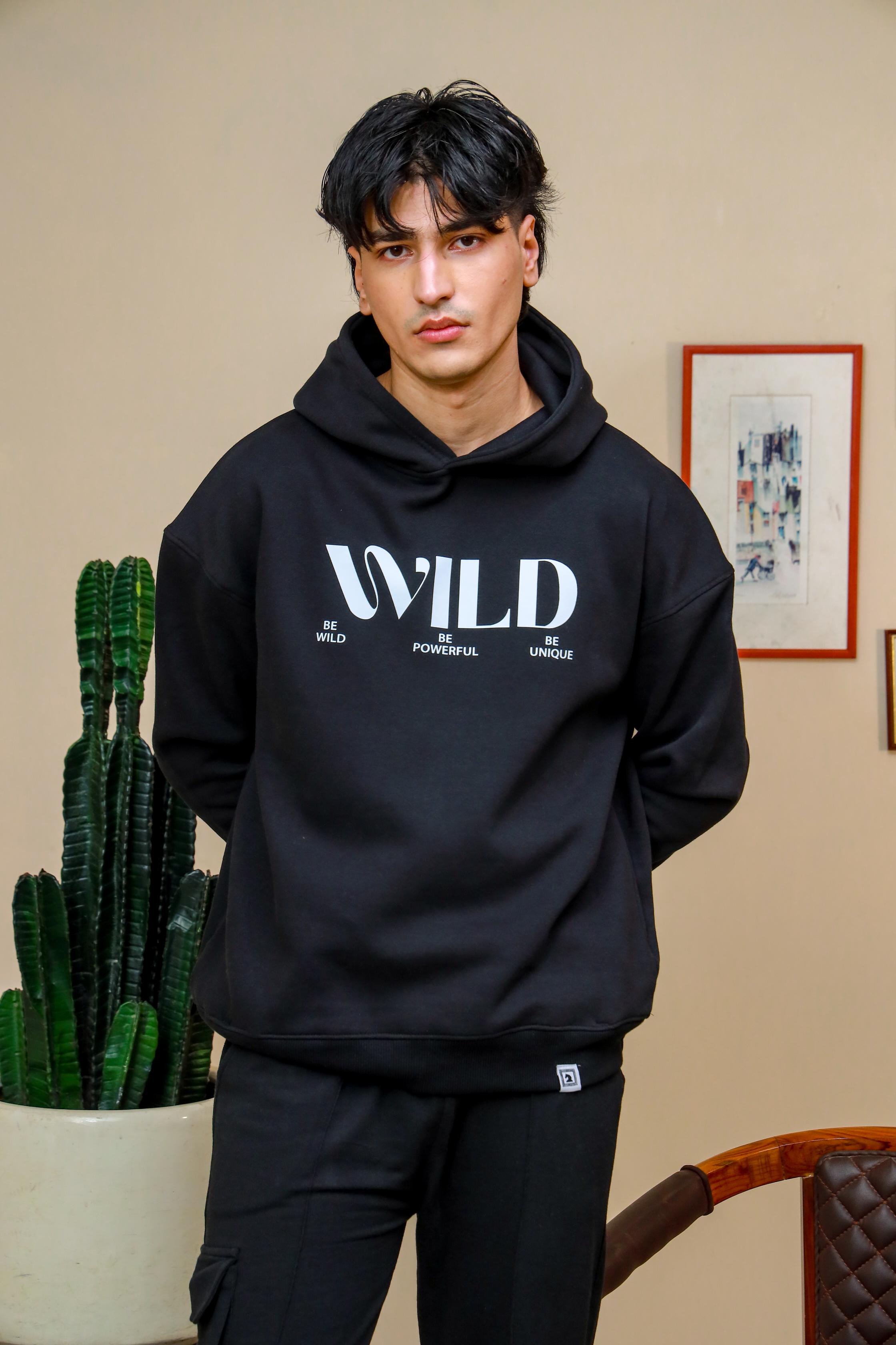 WILD OVERSIZED HOODIE - Shop Now - Checkmate Atelier