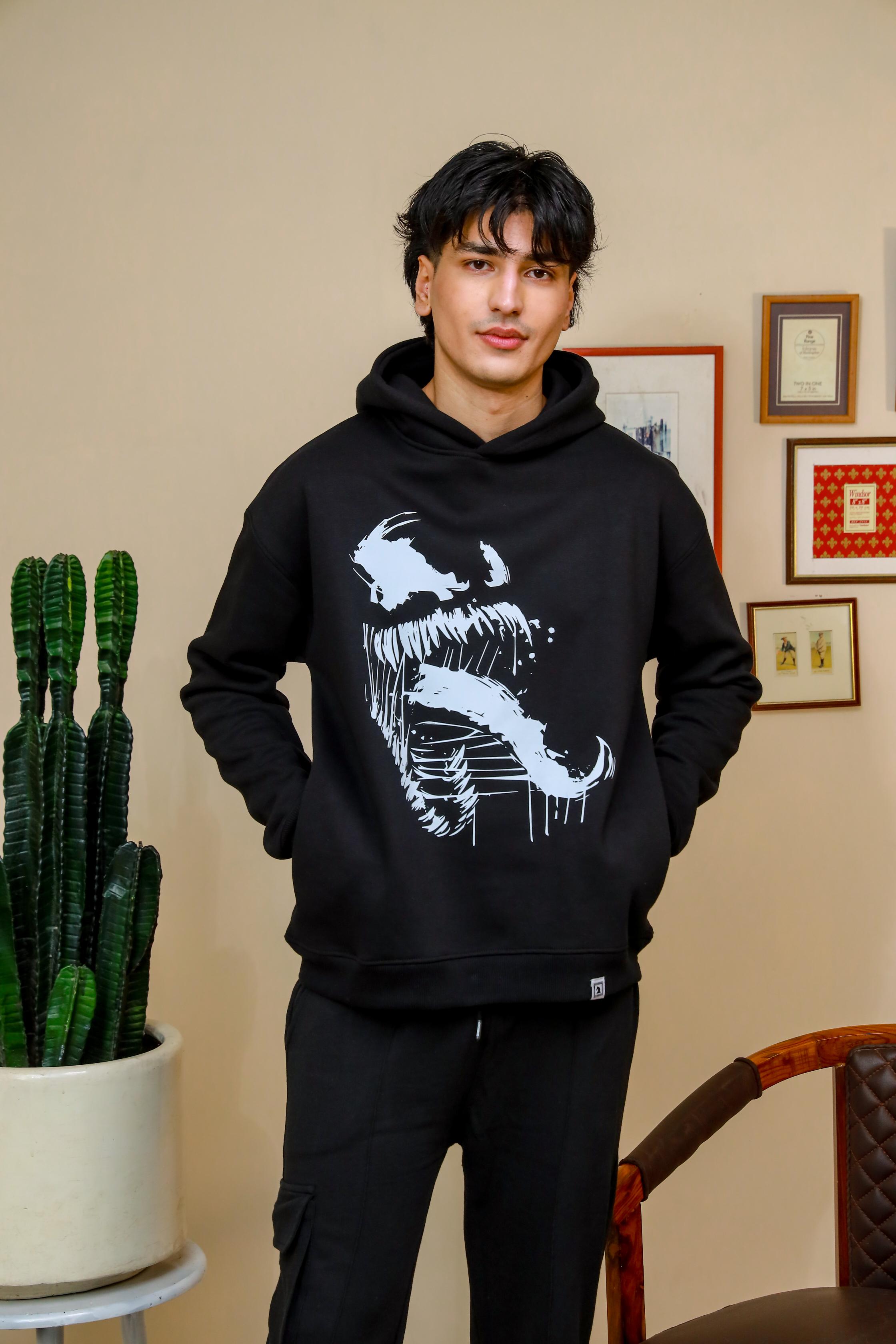 VENOM OVERSIZED HOODIE - Shop Now - Checkmate Atelier