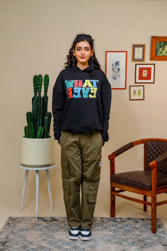 Shop WHAT EVER OVERSIZED HOODIE Online in Pakistan