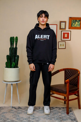 ALERT OVERSIZED HOODIE - Shop Now - Checkmate Atelier