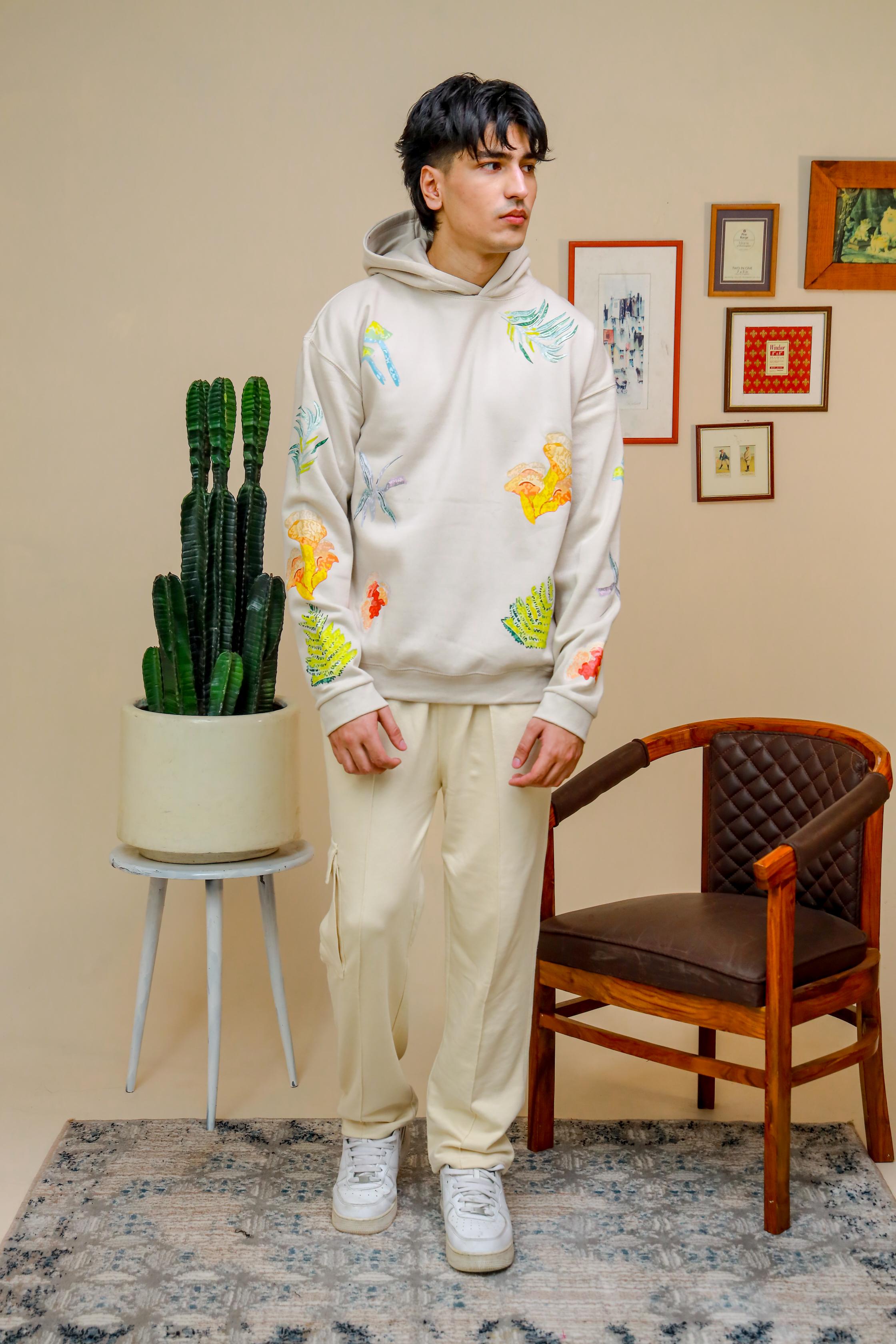 SHROOMS IN BLOOM OVERSIZED HOODIE - Shop Now - Checkmate Atelier