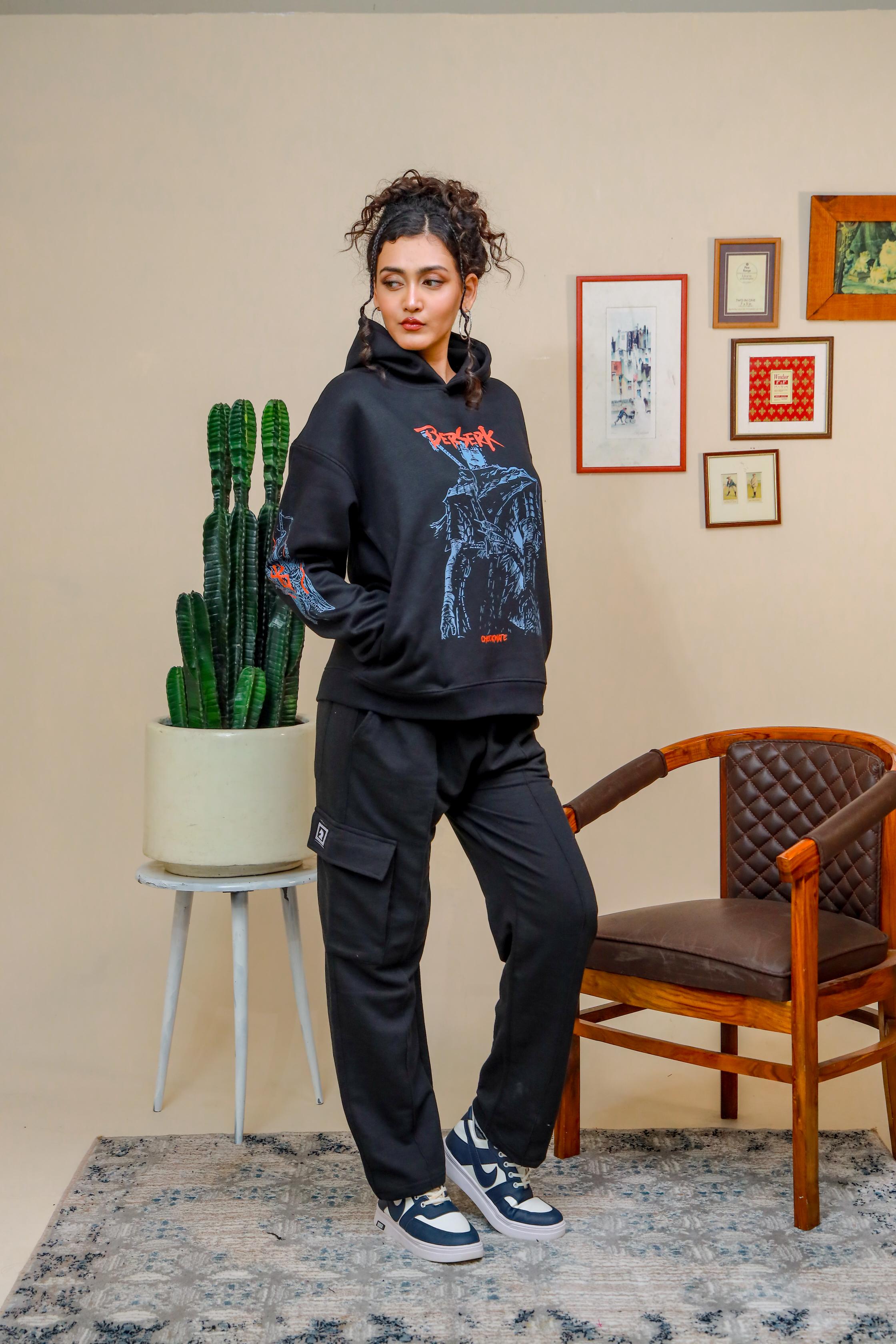 BERSERK OVERSIZED HOODIE - Shop Now - Checkmate Atelier