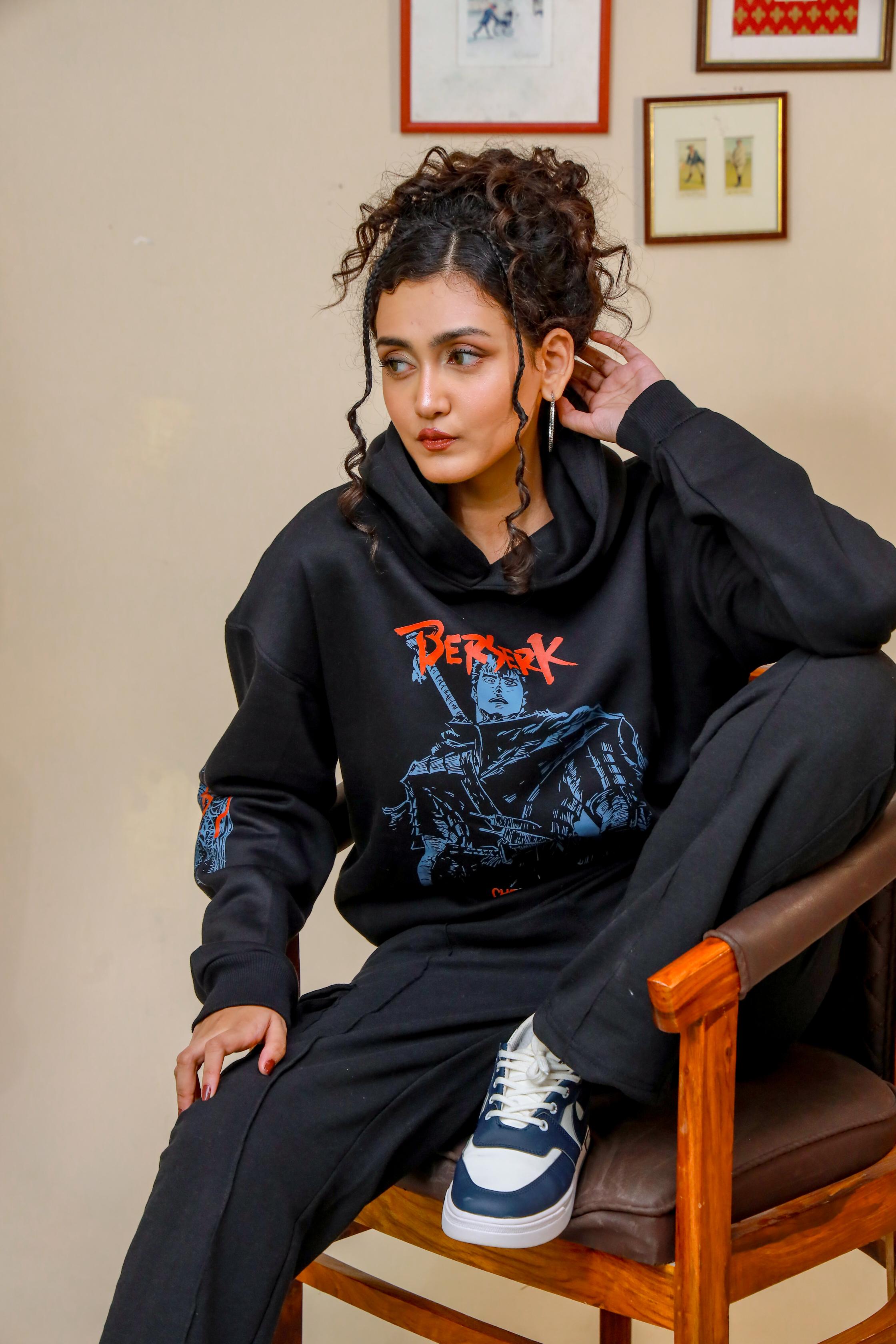 BERSERK OVERSIZED HOODIE - Shop Now - Checkmate Atelier