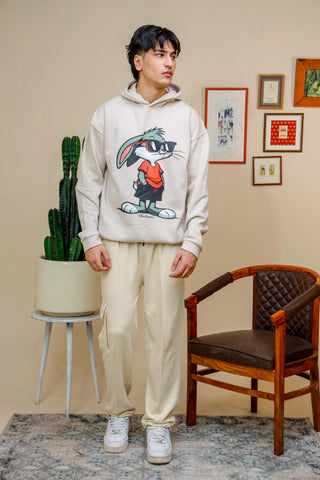 COOL BUNNY OVERSIZED HOODIE - Shop Now - Checkmate Atelier