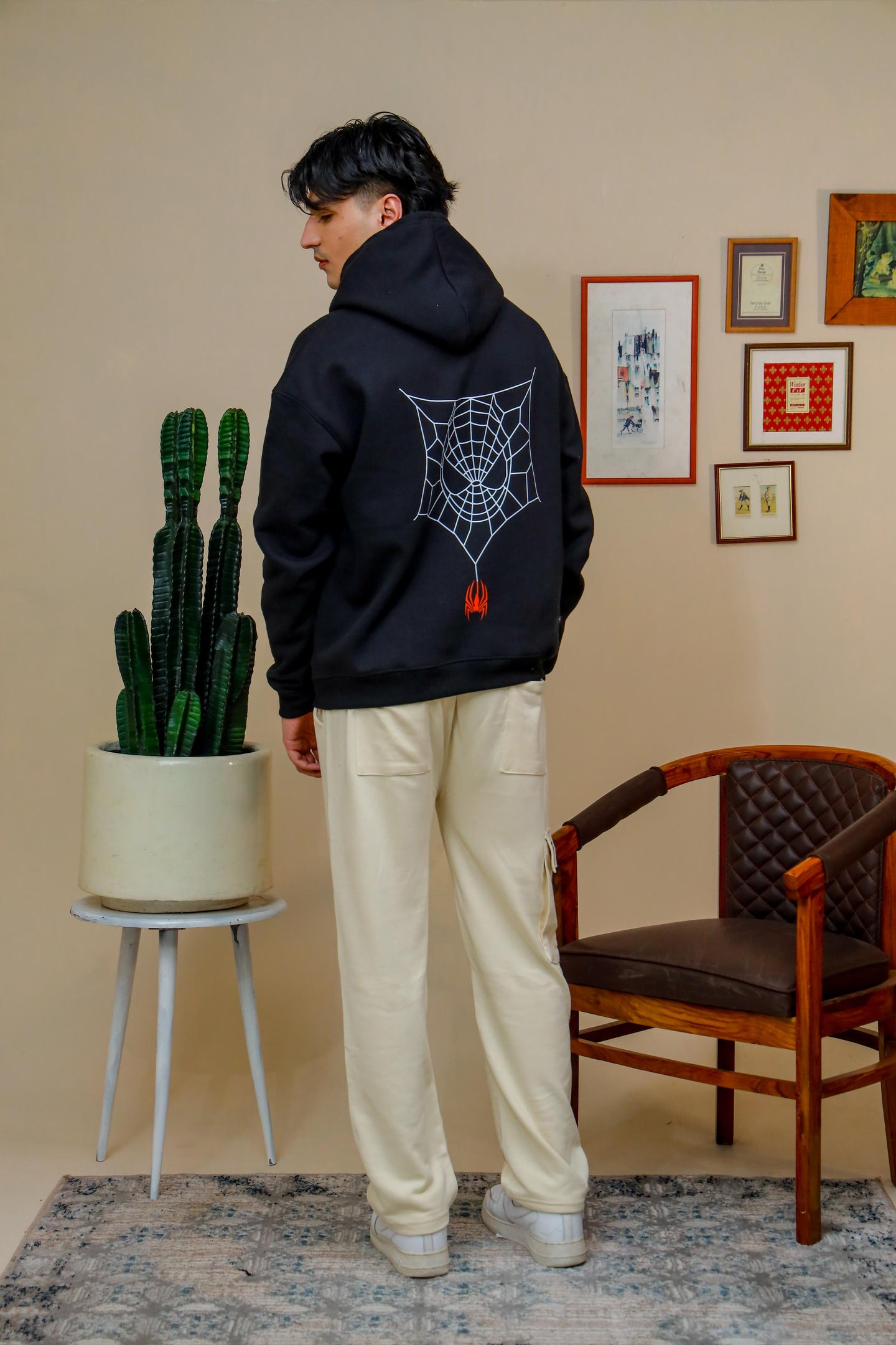 SPIDER OVERSIZED HOODIE