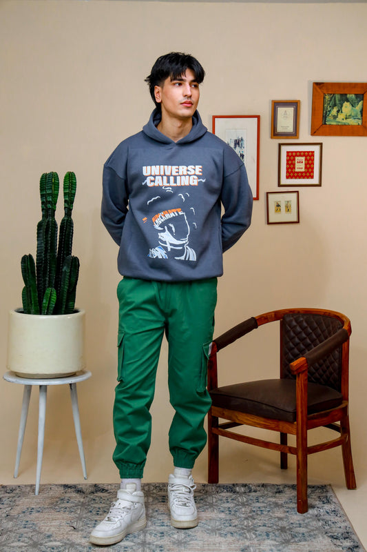 Shop UNIVERSE CALLING OVERSIZED HOODIE Online in Pakistan