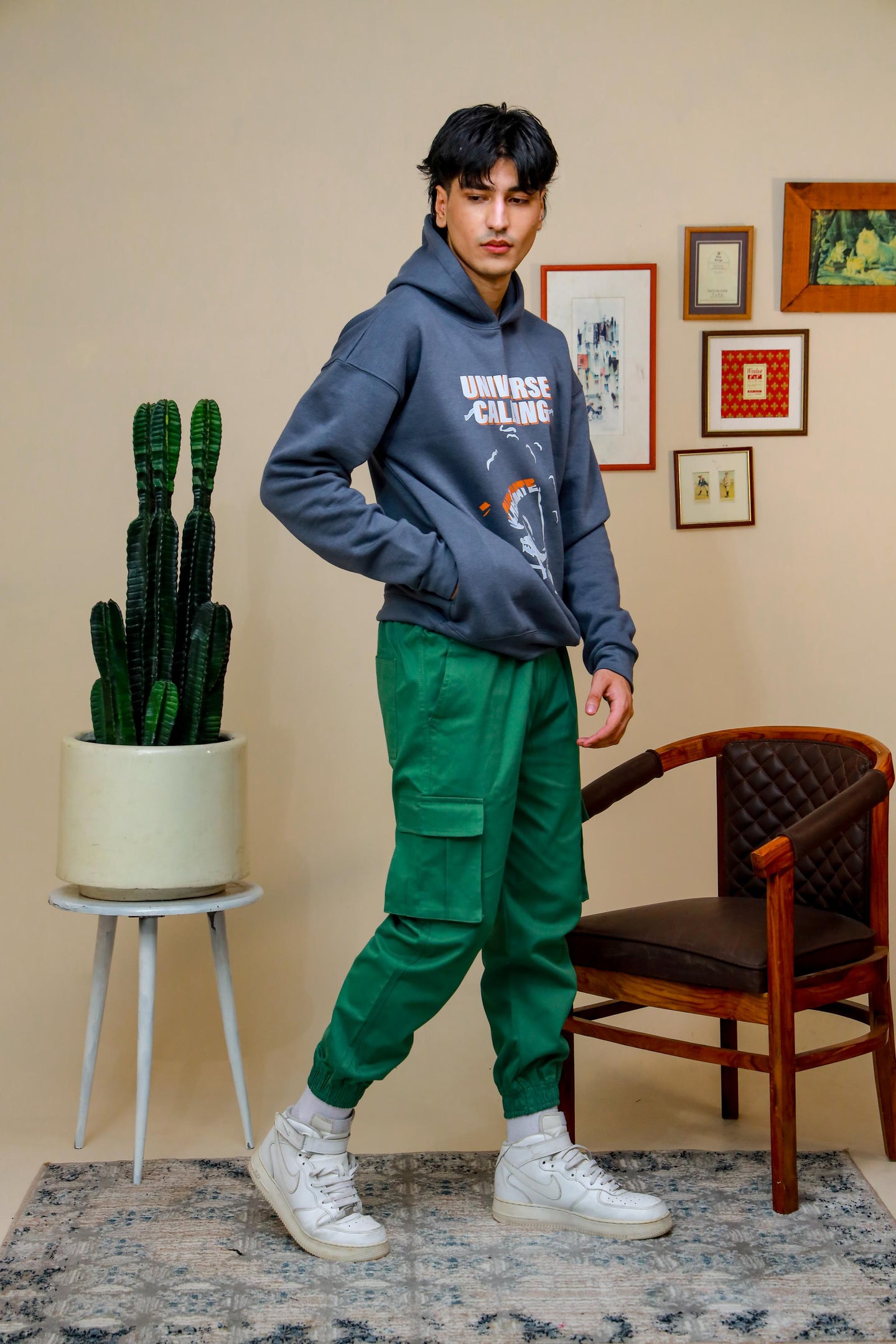 Shop UNIVERSE CALLING OVERSIZED HOODIE Online in Pakistan