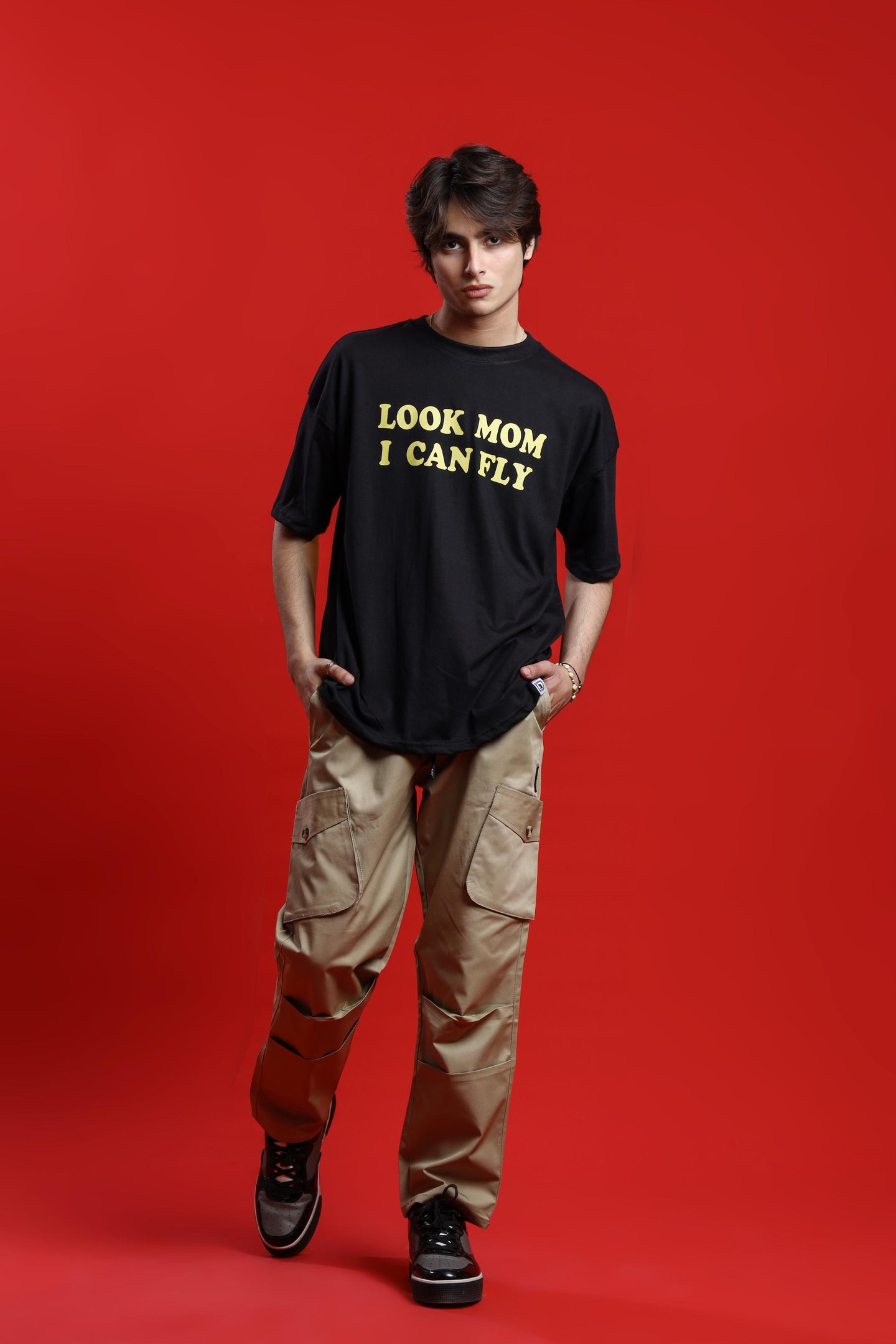 Shop LOOK MOM OVERSIZED T-SHIRT Online in Pakistan