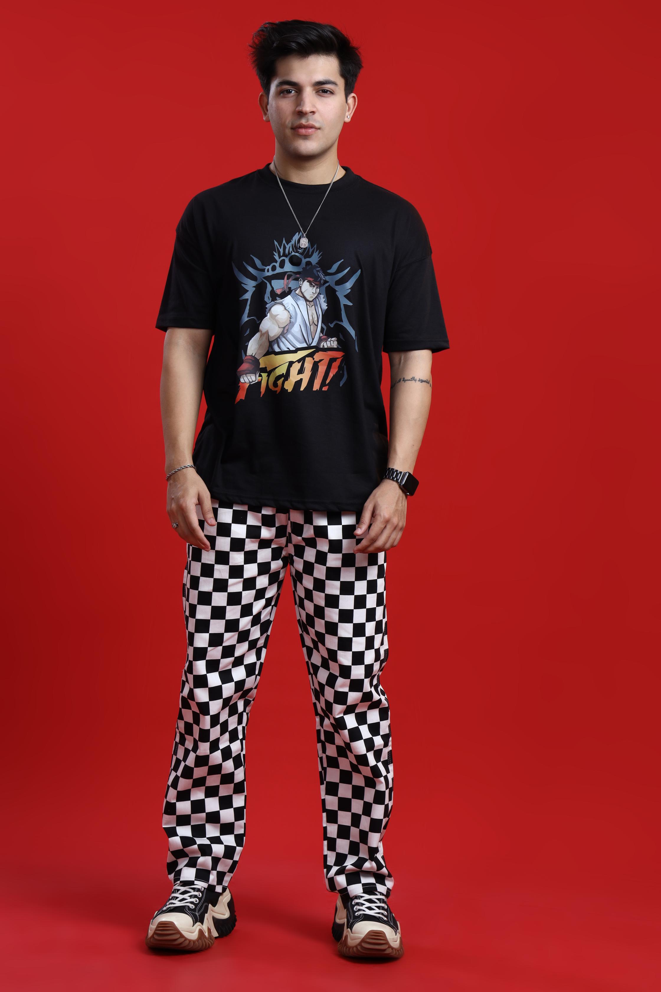 STREET FIGHTER: THE WORLD WARRIORS OVERSIZED T-SHIRT - Shop Now - Checkmate Atelier