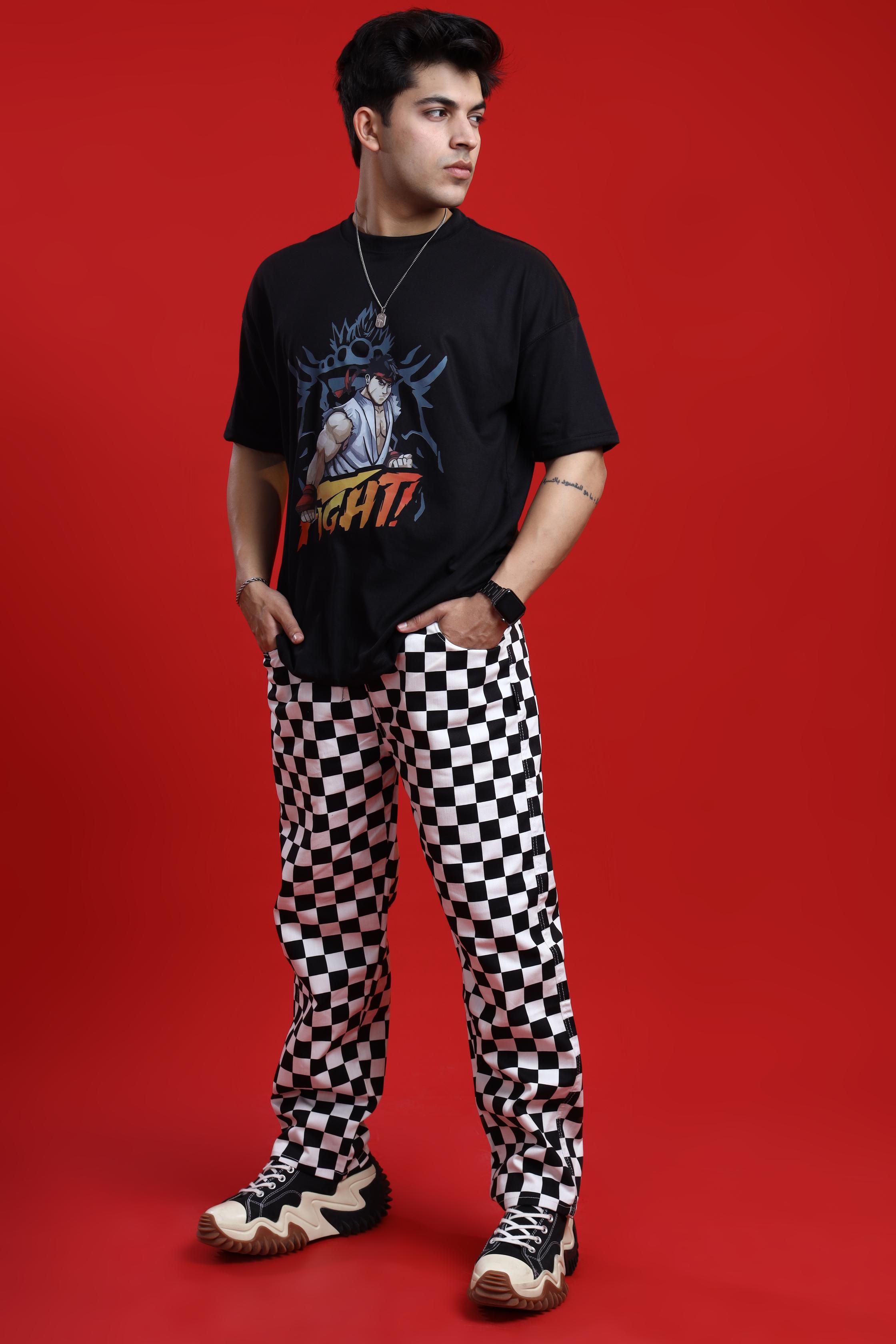 STREET FIGHTER: THE WORLD WARRIORS OVERSIZED T-SHIRT - Shop Now - Checkmate Atelier