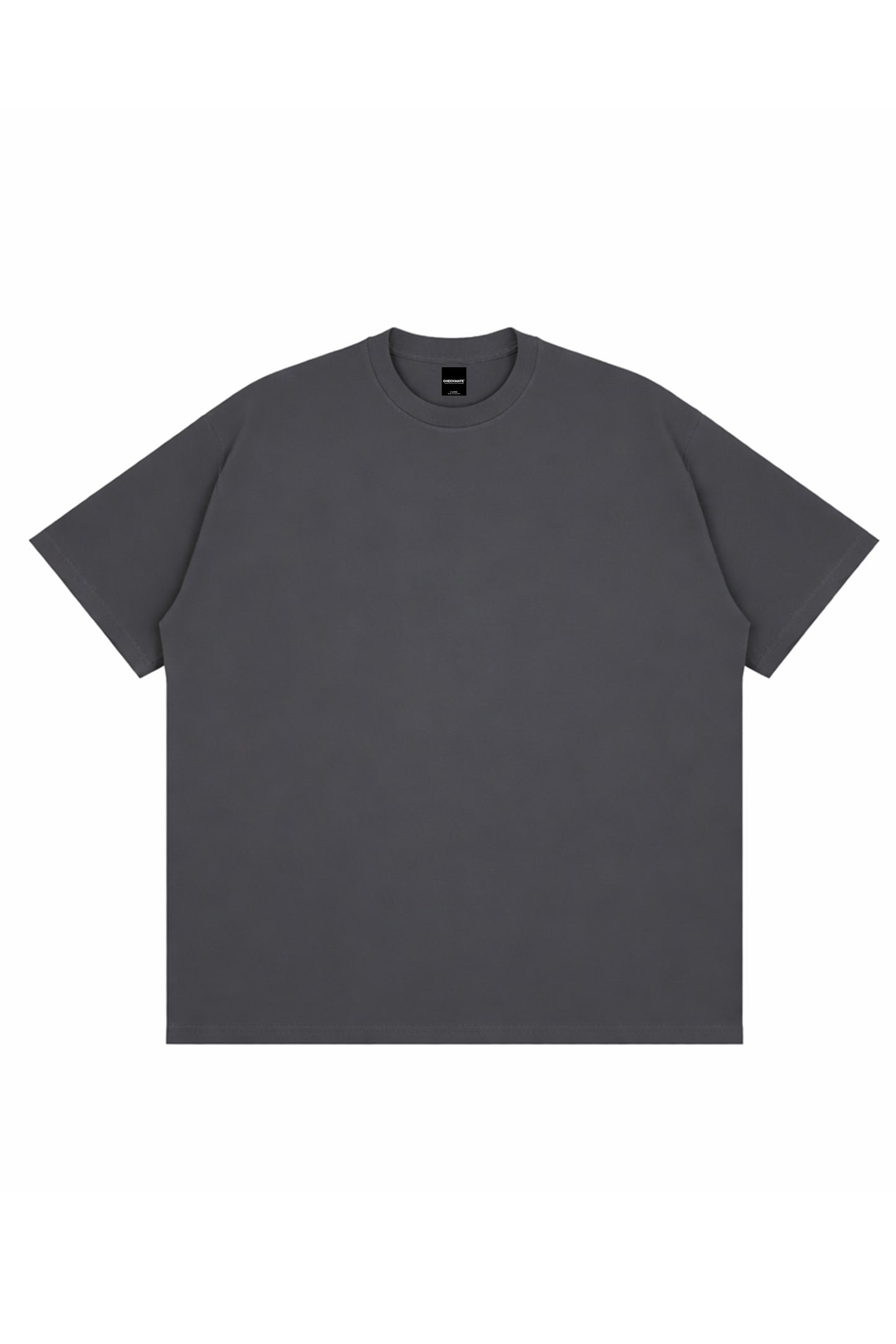 STEEL GRAY OVERSIZED T-SHIRT