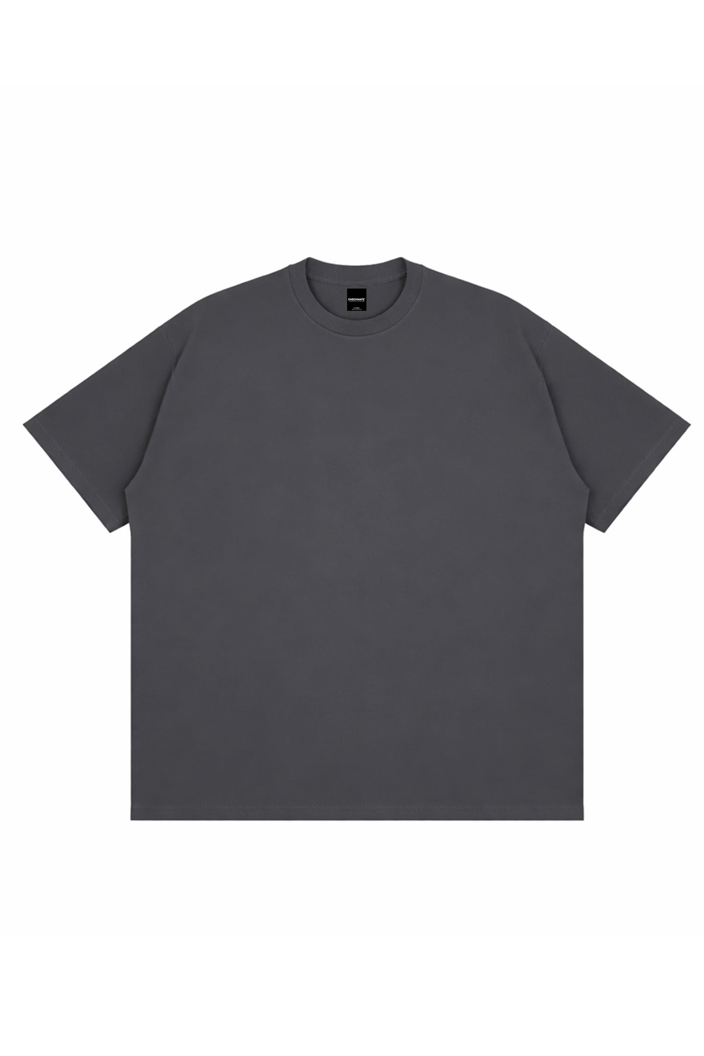 STEEL GRAY OVERSIZED T-SHIRT