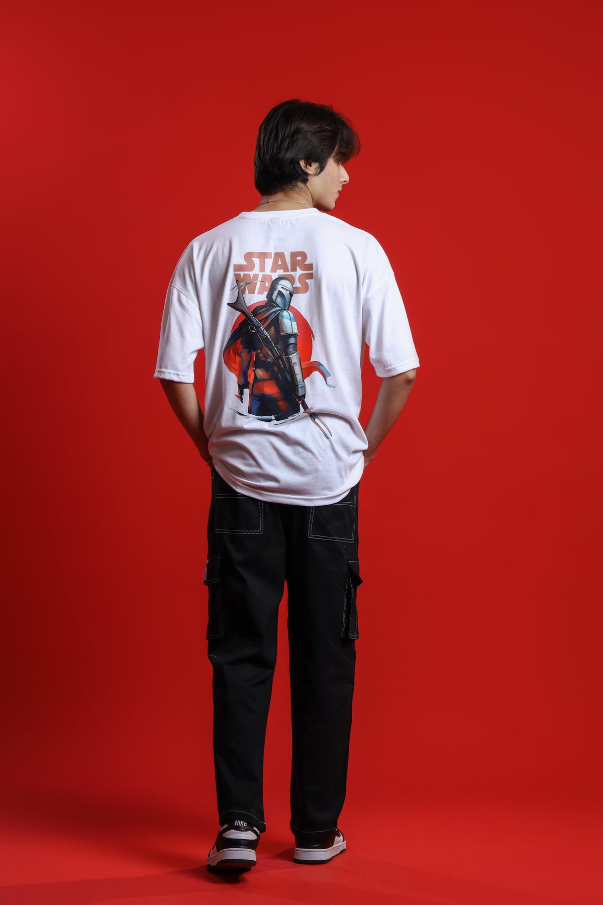 STAR WARS: MANDALORIAN OVERSIZED T-SHIRT - Shop Now - Checkmate Atelier