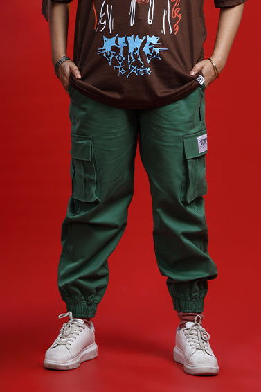 Shop PARIS GREEN CARGO PANT Online in Pakistan