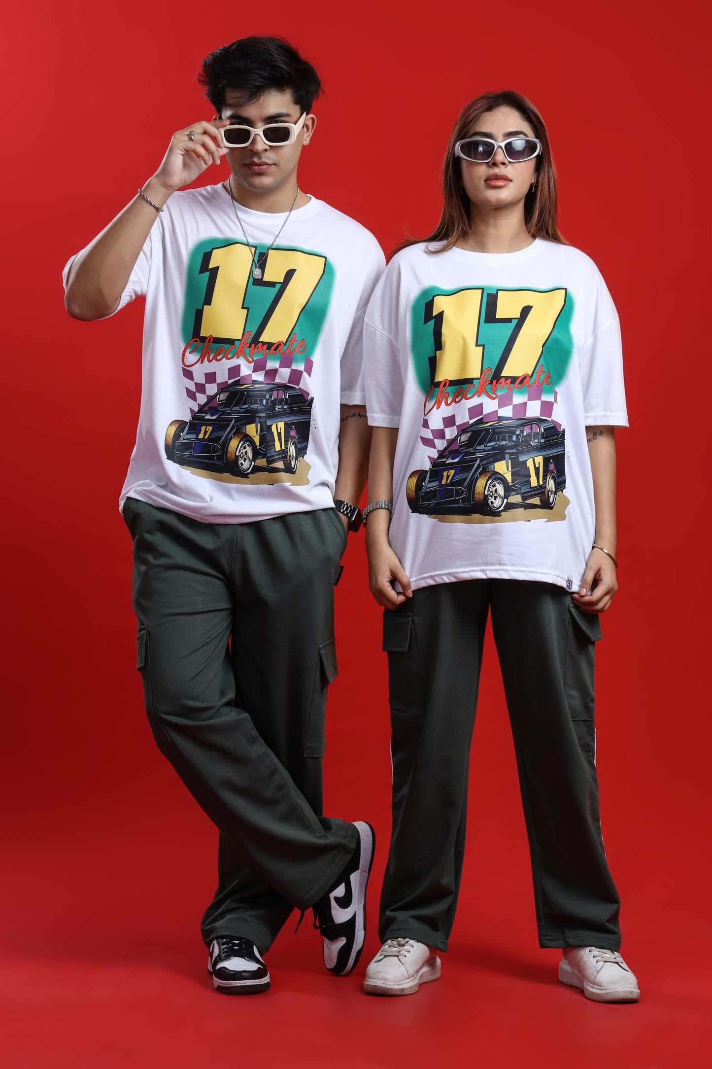 Shop CHECKMATE 17 OVERSIZED T-SHIRT Online in Pakistan