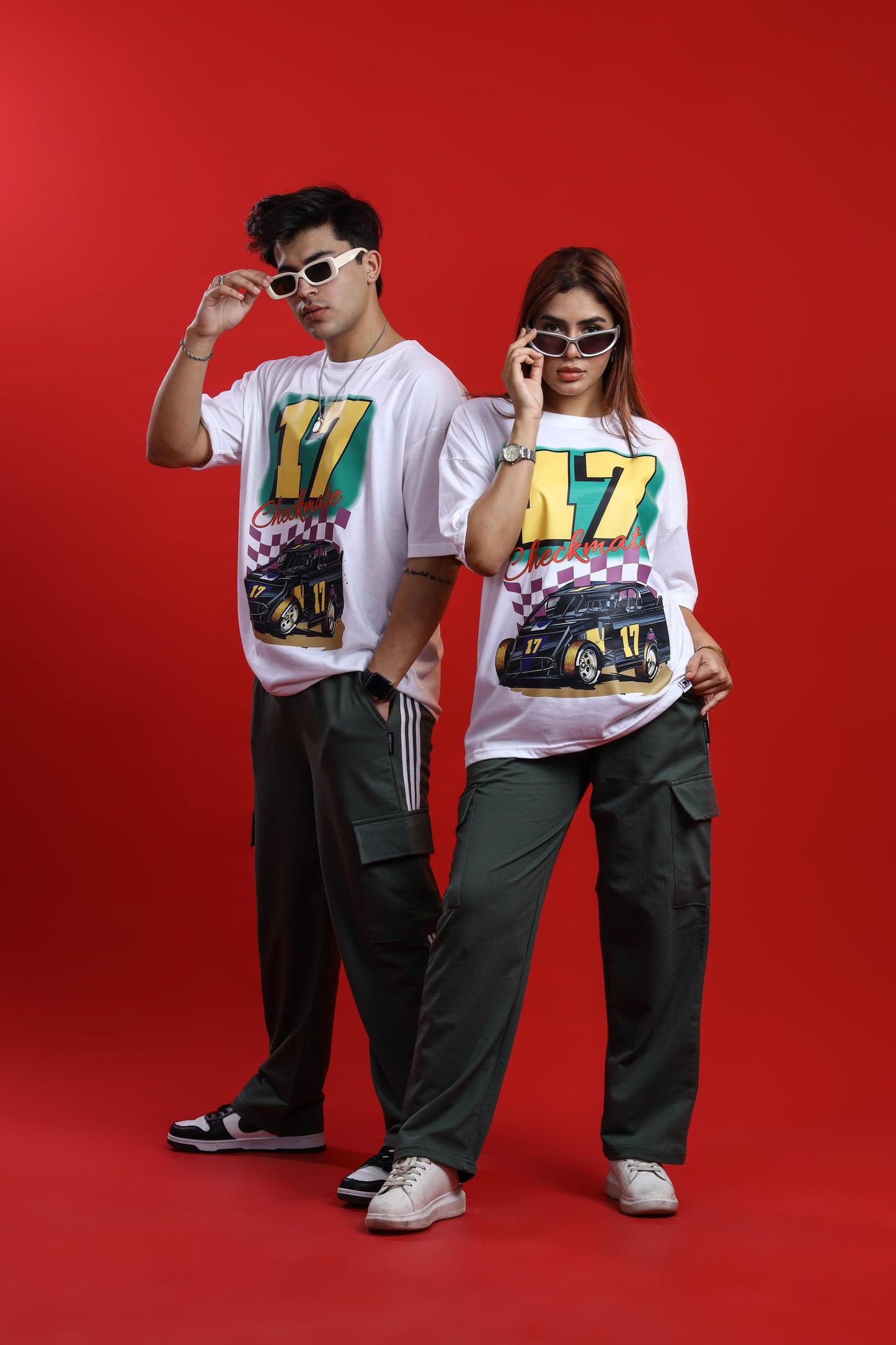 Shop CHECKMATE 17 OVERSIZED T-SHIRT Online in Pakistan